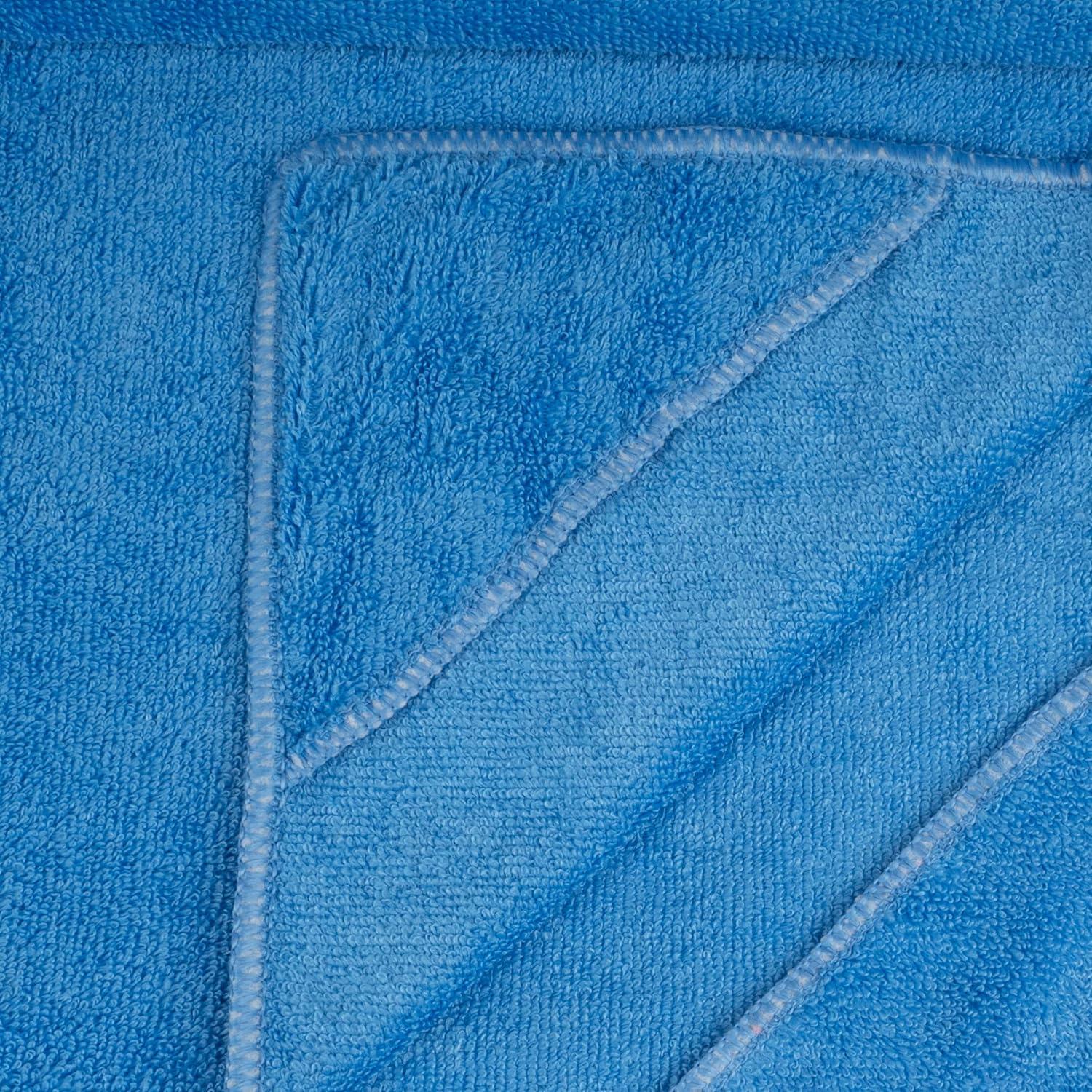 Toalla de Yoga LUKCHE Antideslizante 100% Microfibra Azul 63.5x185.4cm