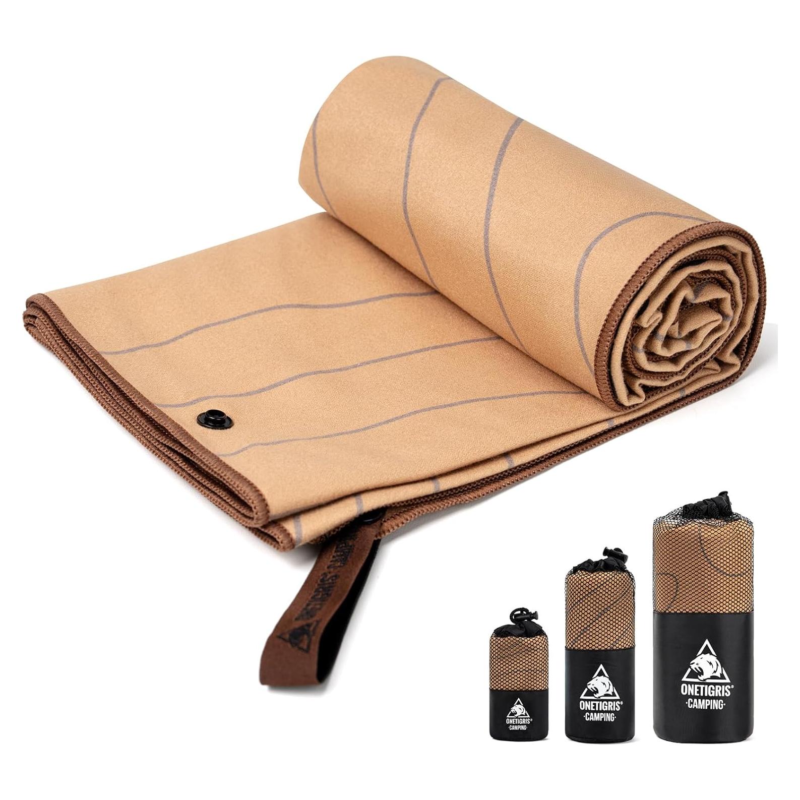 Toalla de Microfibra ONETIGRIS 38x58 cm Secado Rápido