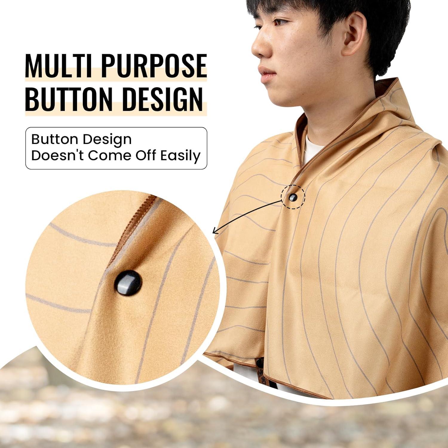 Toalla de Microfibra ONETIGRIS 38x58 cm Secado Rápido