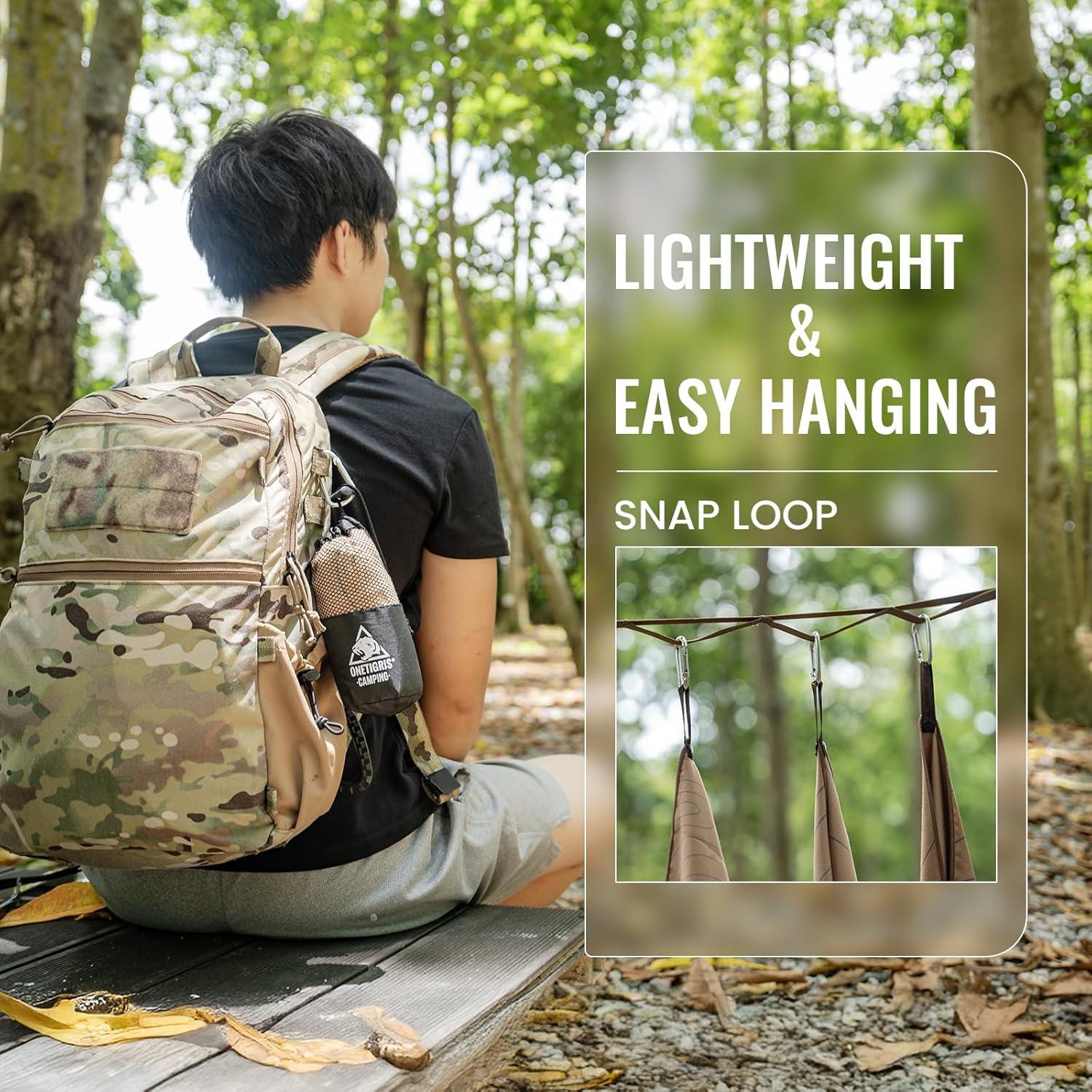 Toalla de Microfibra ONETIGRIS 38x58 cm Secado Rápido