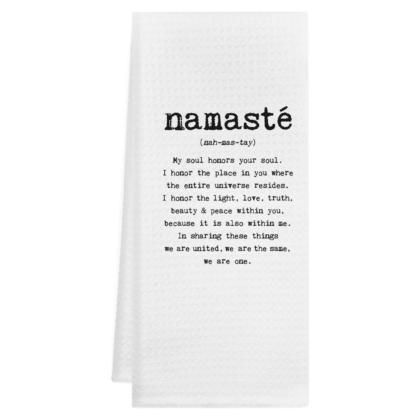 Toalla de Cocina GICHUGI Namaste 60x40 cm Microfibra