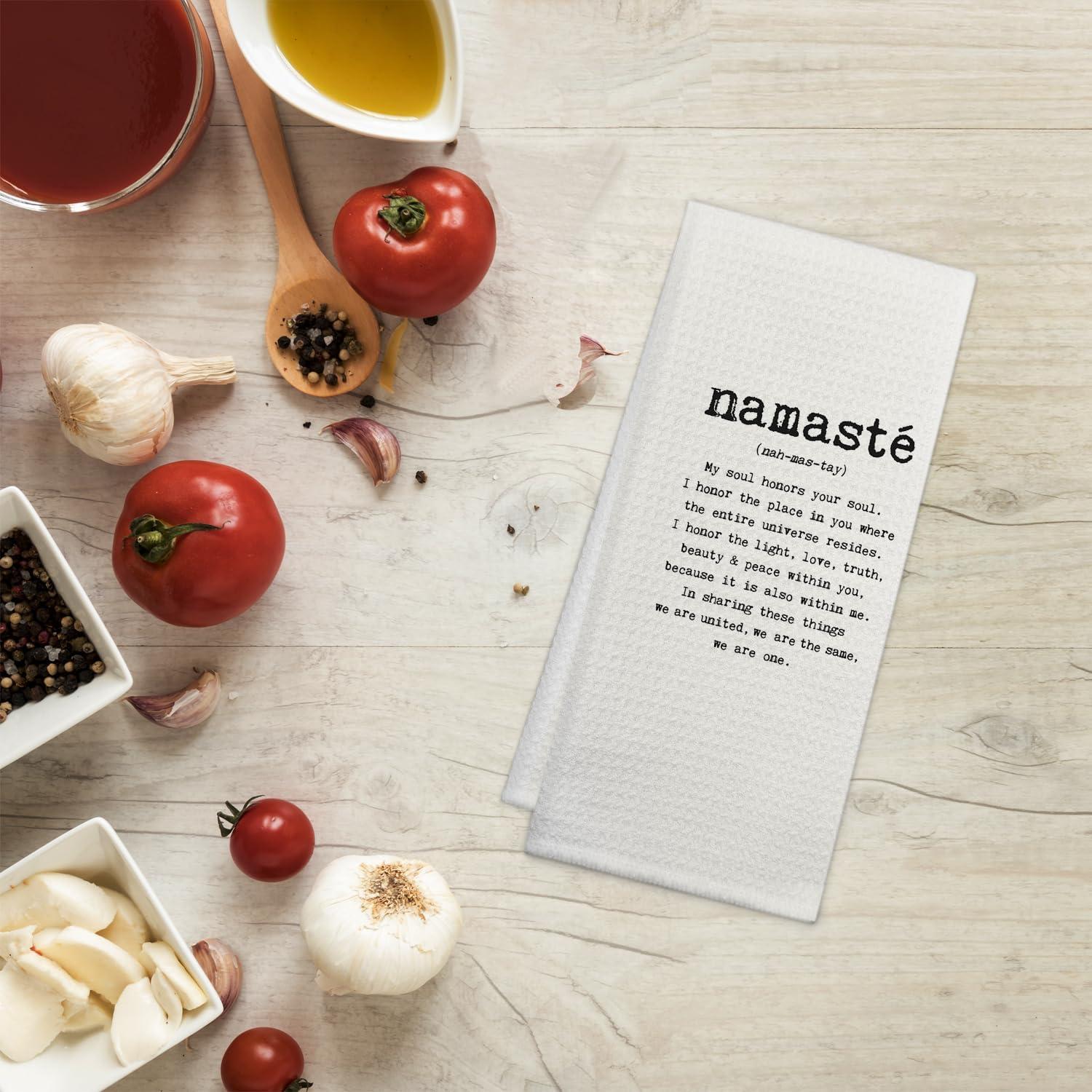 Toalla de Cocina GICHUGI Namaste 60x40 cm Microfibra