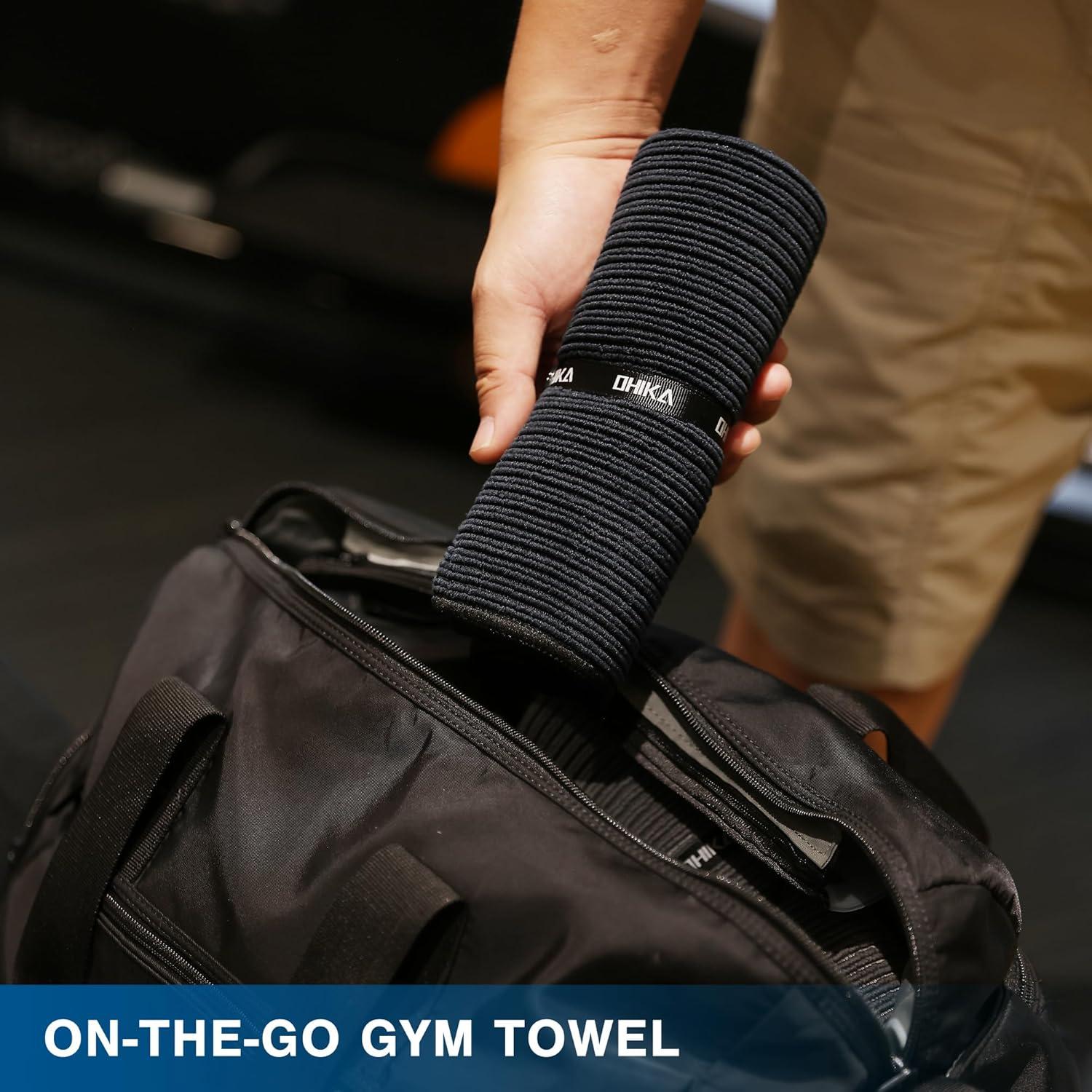 Toallas de Gimnasio OHIKA Microfibra 68.6x40.6cm Paquete de 6