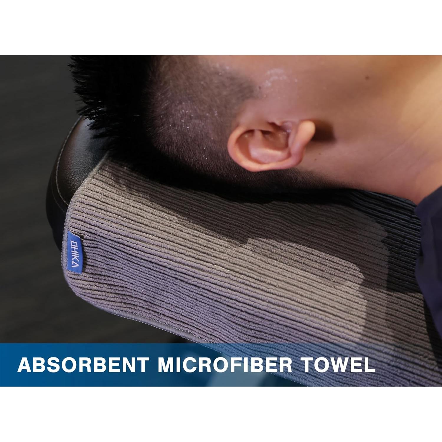 Toallas de Gimnasio OHIKA Microfibra 68.6x40.6cm Paquete de 6