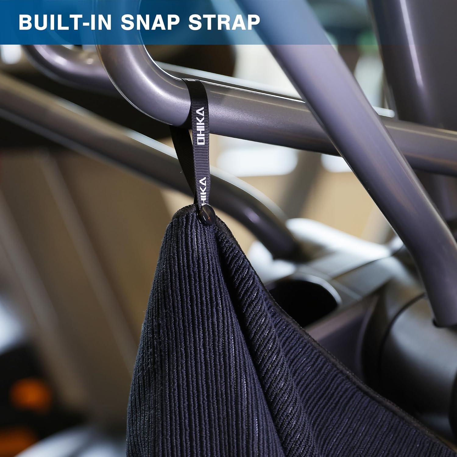 Toallas de Gimnasio OHIKA Microfibra 68.6x40.6cm Paquete de 6