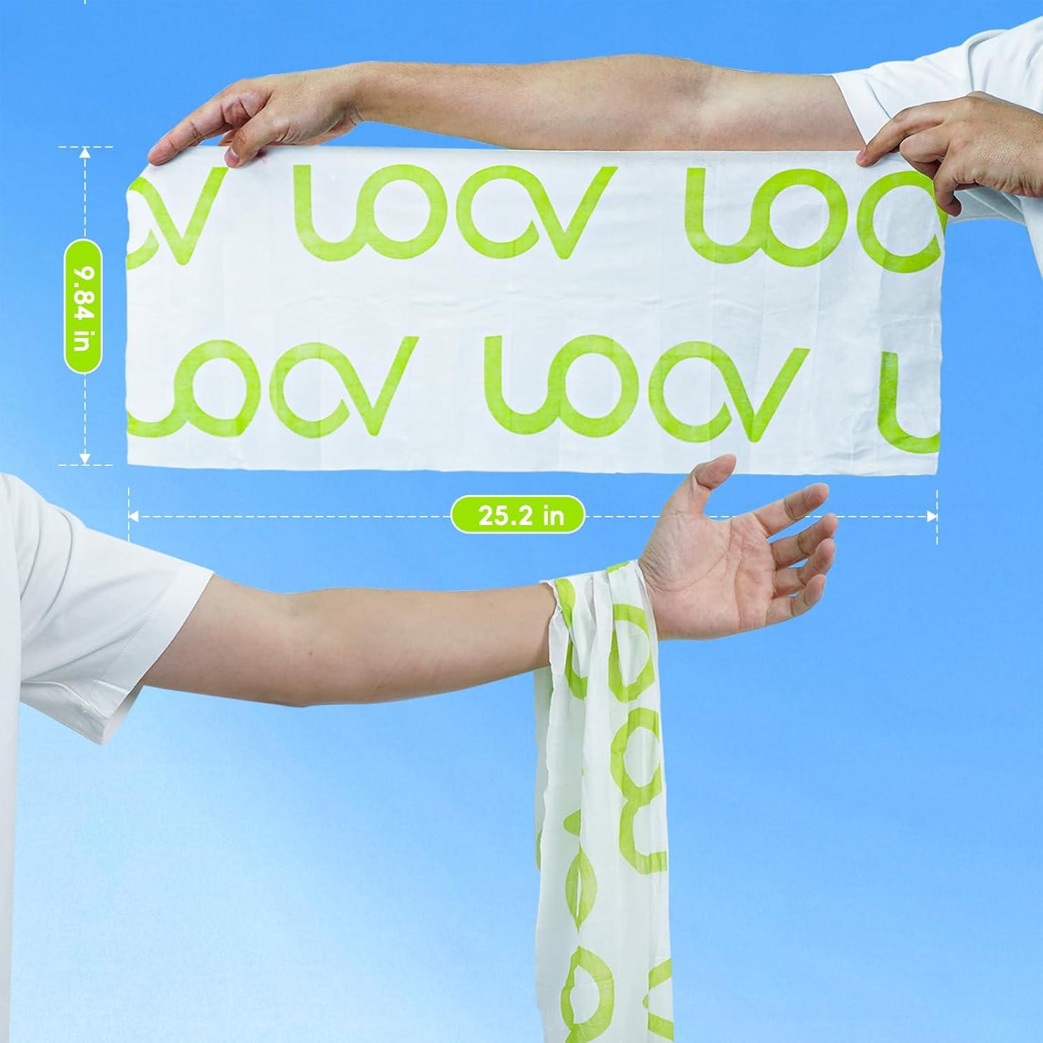 Toallitas Corporales Refrigerantes UOOVSAAP 12 Unidades Menta