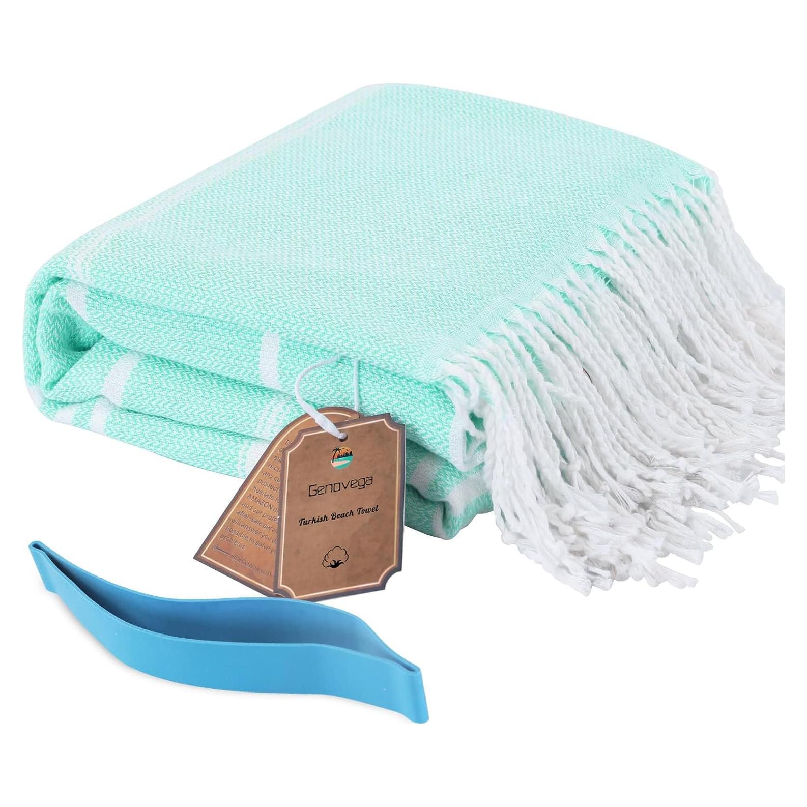 Toalla de Playa Genovega XL 183x91 cm A Prueba de Arena
