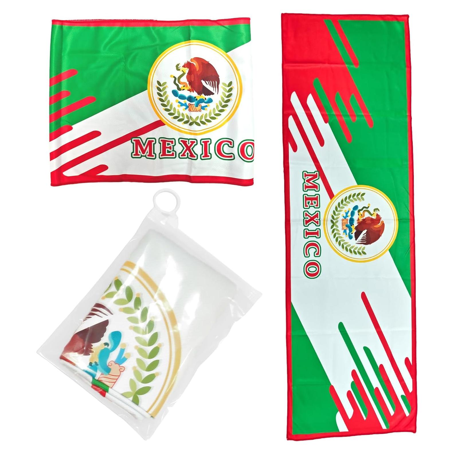 Toalla de Enfriamiento Levviye Copa Mundial 2026 México 102x30 cm