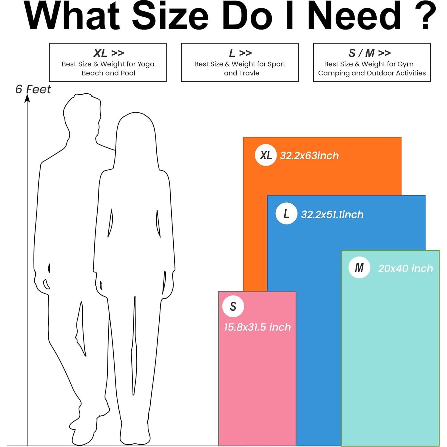 Toalla de Camping Microfibra 4Monster Extra Grande Verde Oliva