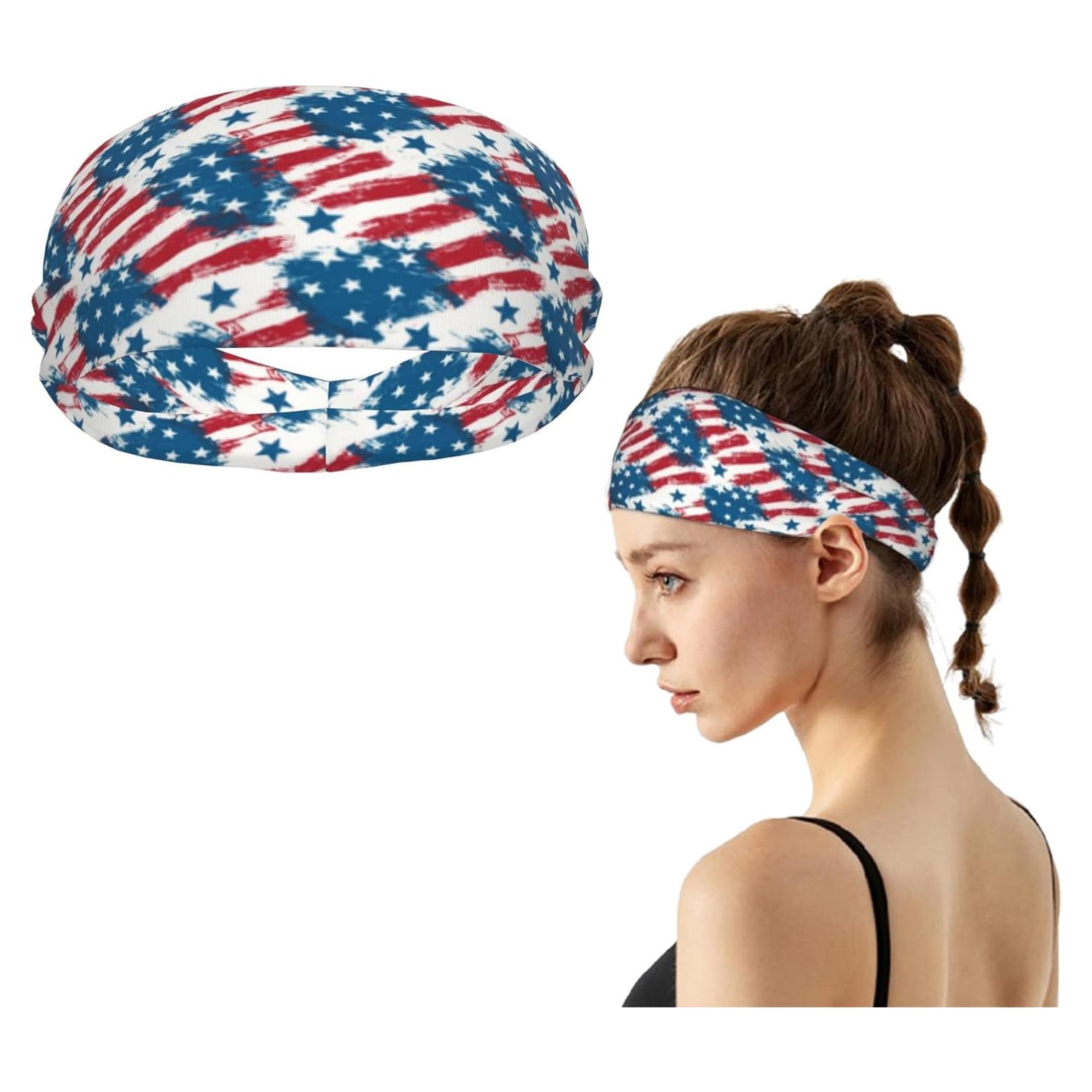 Cinta para la cabeza deportiva Genérico Bandera Unisex