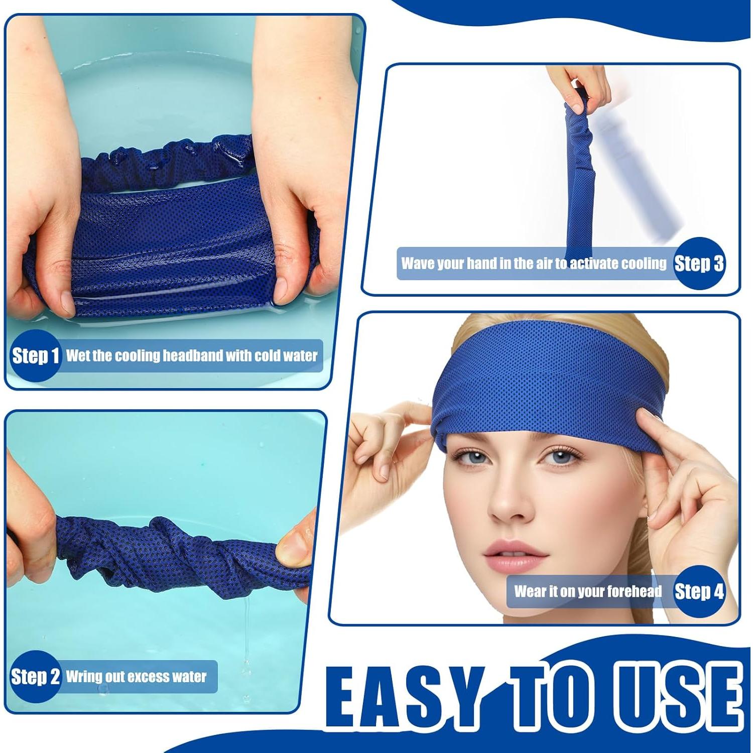 5 Bandas Refrigerantes para Cabeza Jeere para Hombres