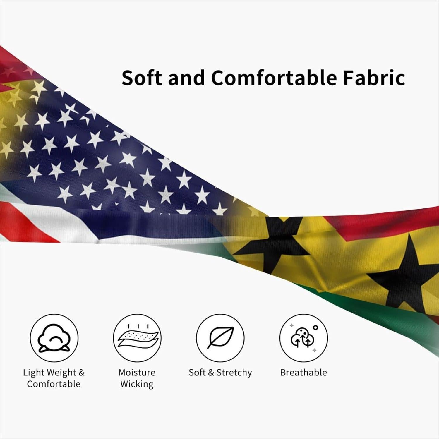 Banda para la cabeza ZWUK unisex, algodón absorbente para deporte