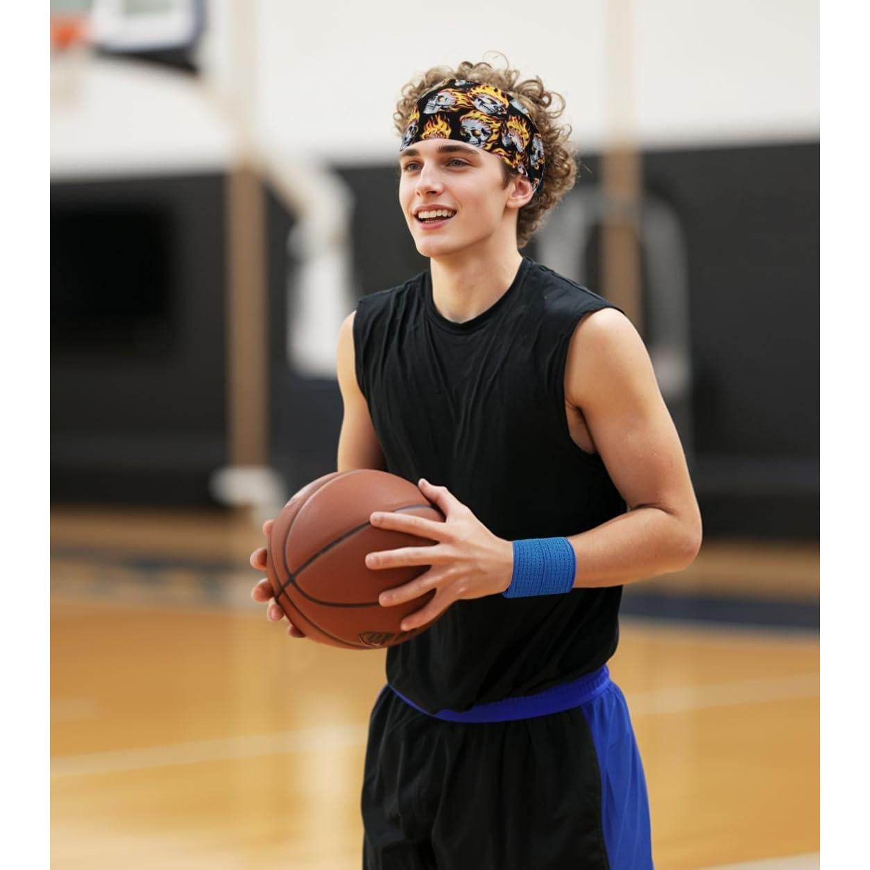 Banda de Sudor Deportiva SRLLBBY Cinta para Cabeza Unisex