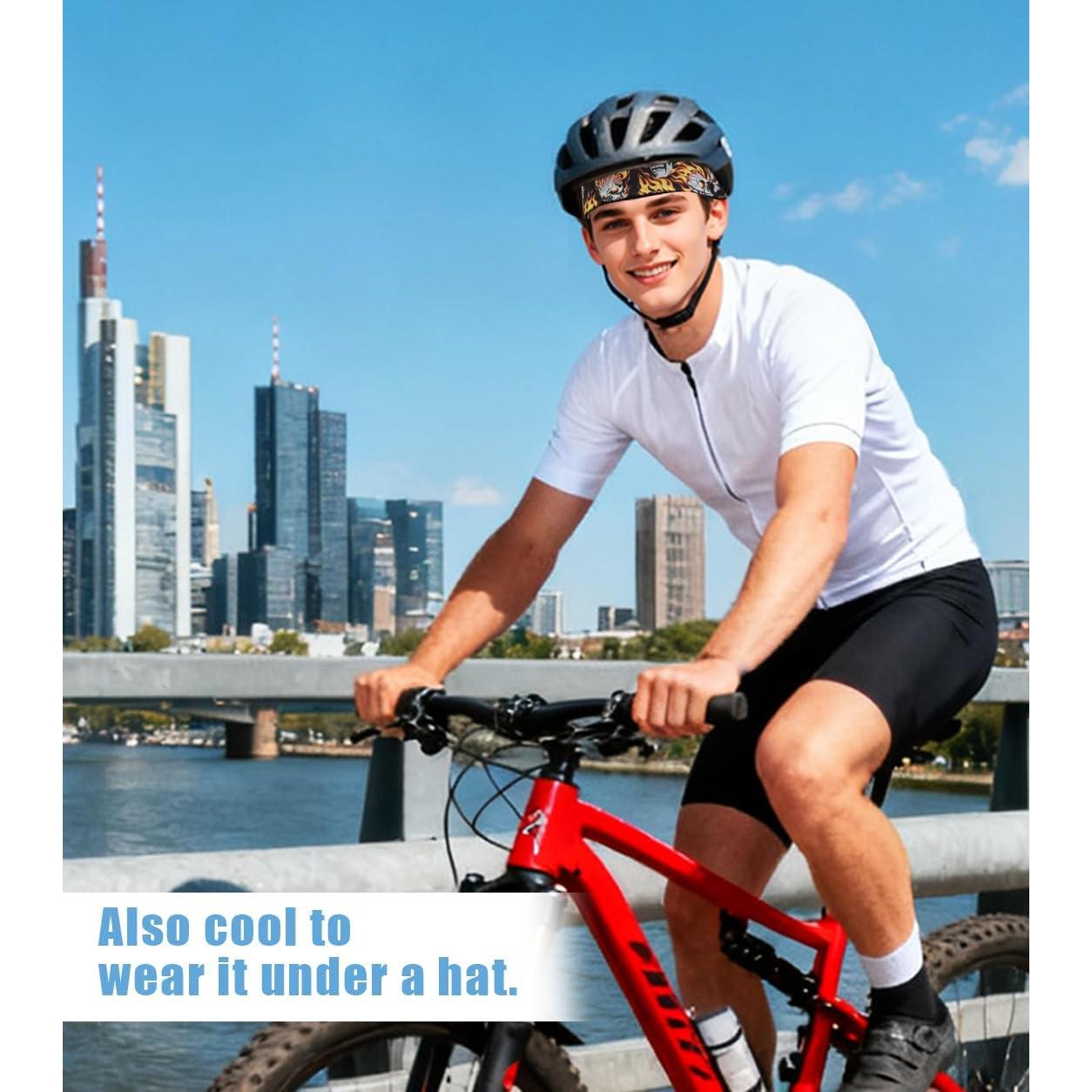 Banda de Sudor Deportiva SRLLBBY Cinta para Cabeza Unisex