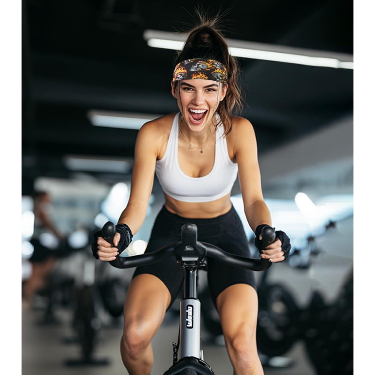 Banda de Sudor Deportiva SRLLBBY Cinta para Cabeza Unisex