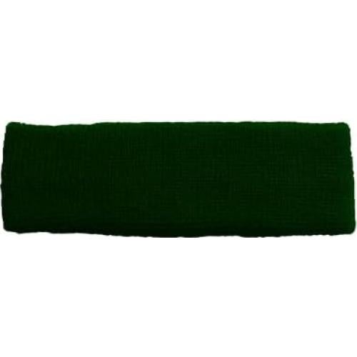 Banda para la cabeza Couver Terry 4 piezas Verde oscuro