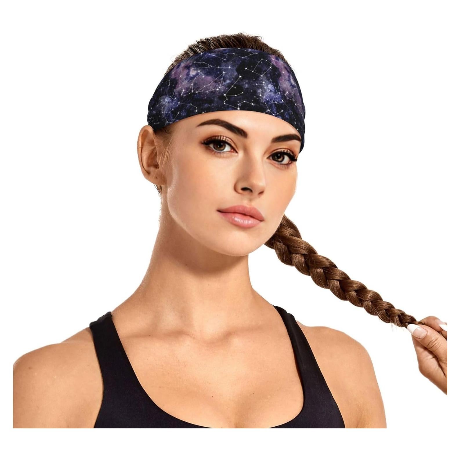 Diadema deportiva YANGZHI unisex - Absorbente y ligera