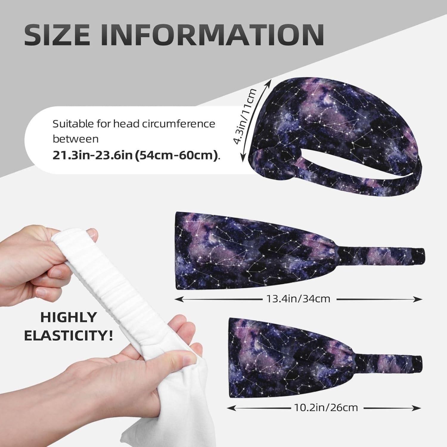 Diadema deportiva YANGZHI unisex - Absorbente y ligera