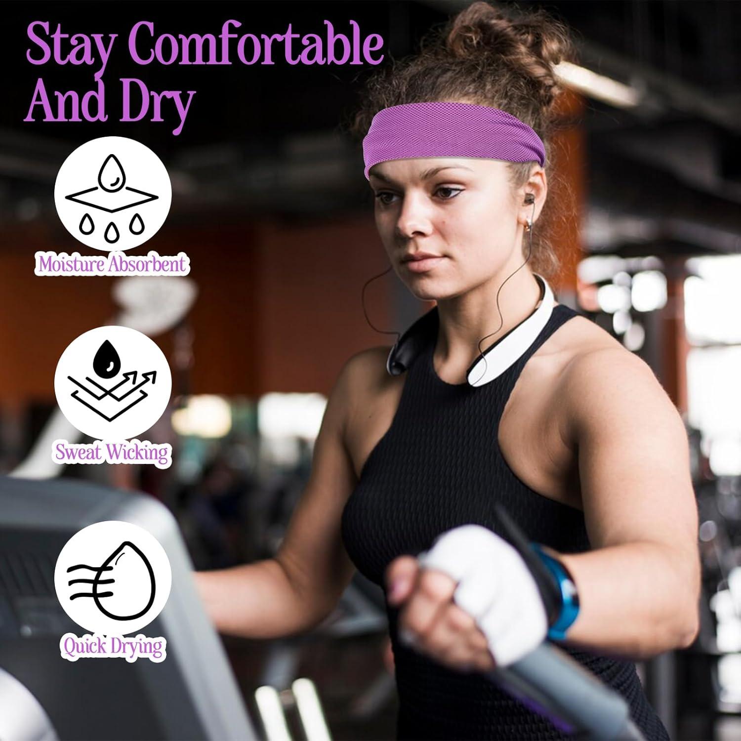 4 Bandas para la Cabeza Refrigerantes Wanmu - Secado Rápido