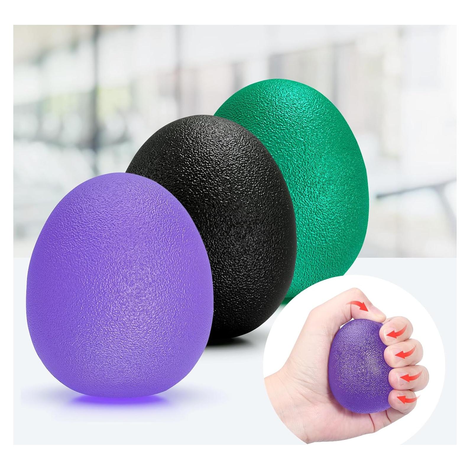 Set de 3 Bolas de Alivio de Estrés Peradix - Terapia de Mano