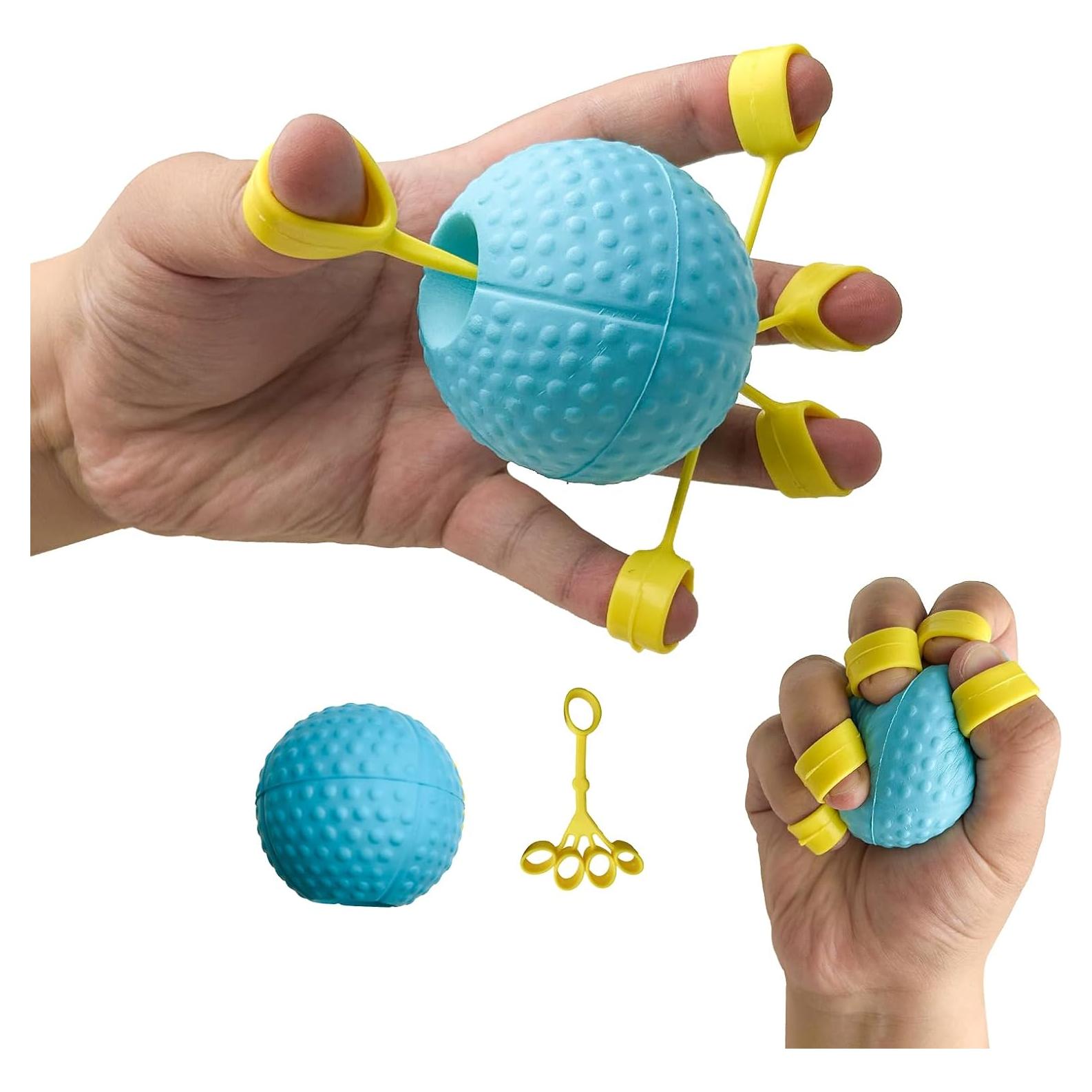 Bola de Ejercicio para Mano Krdebasai 10LB Terapia Rehabilitación