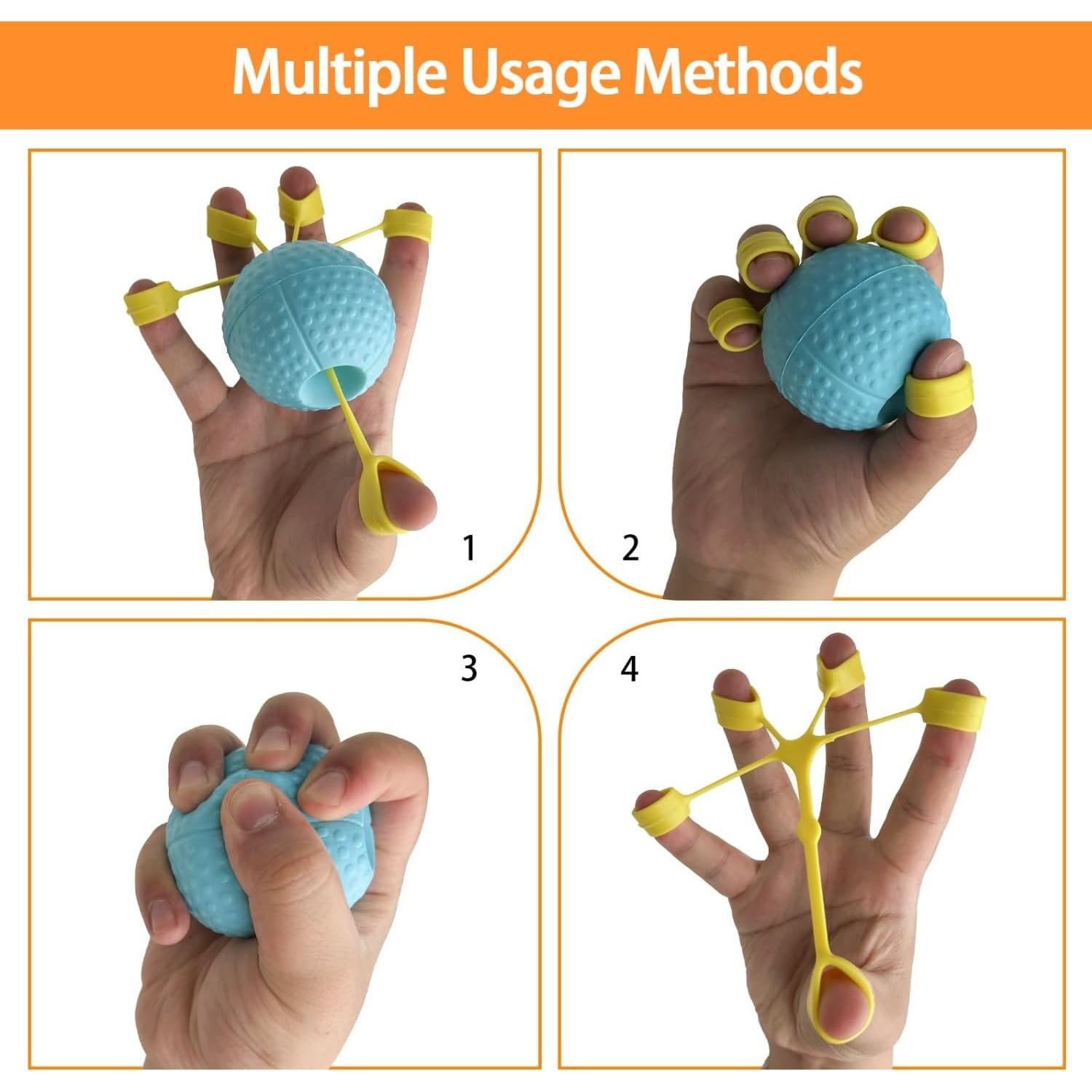 Bola de Ejercicio para Mano Krdebasai 10LB Terapia Rehabilitación