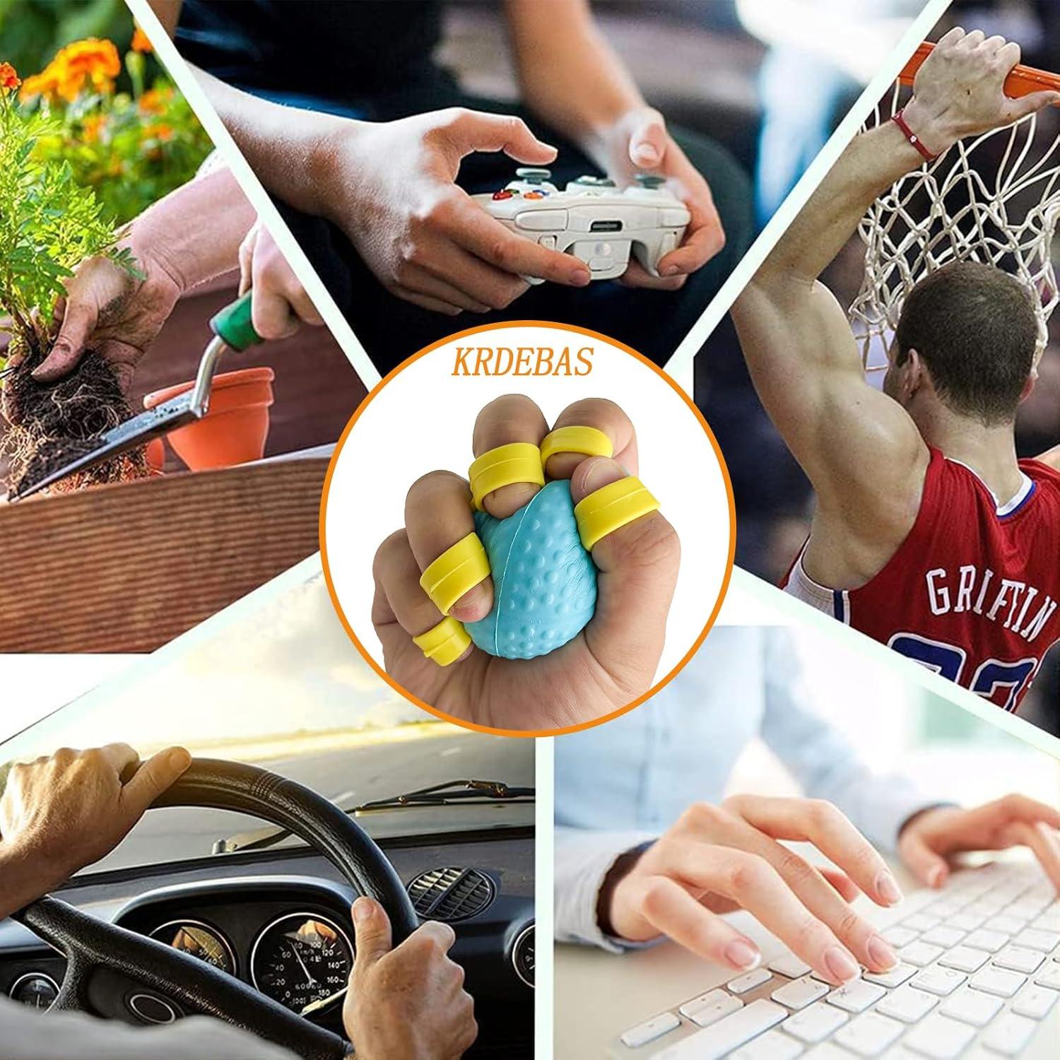 Bola de Ejercicio para Mano Krdebasai 10LB Terapia Rehabilitación