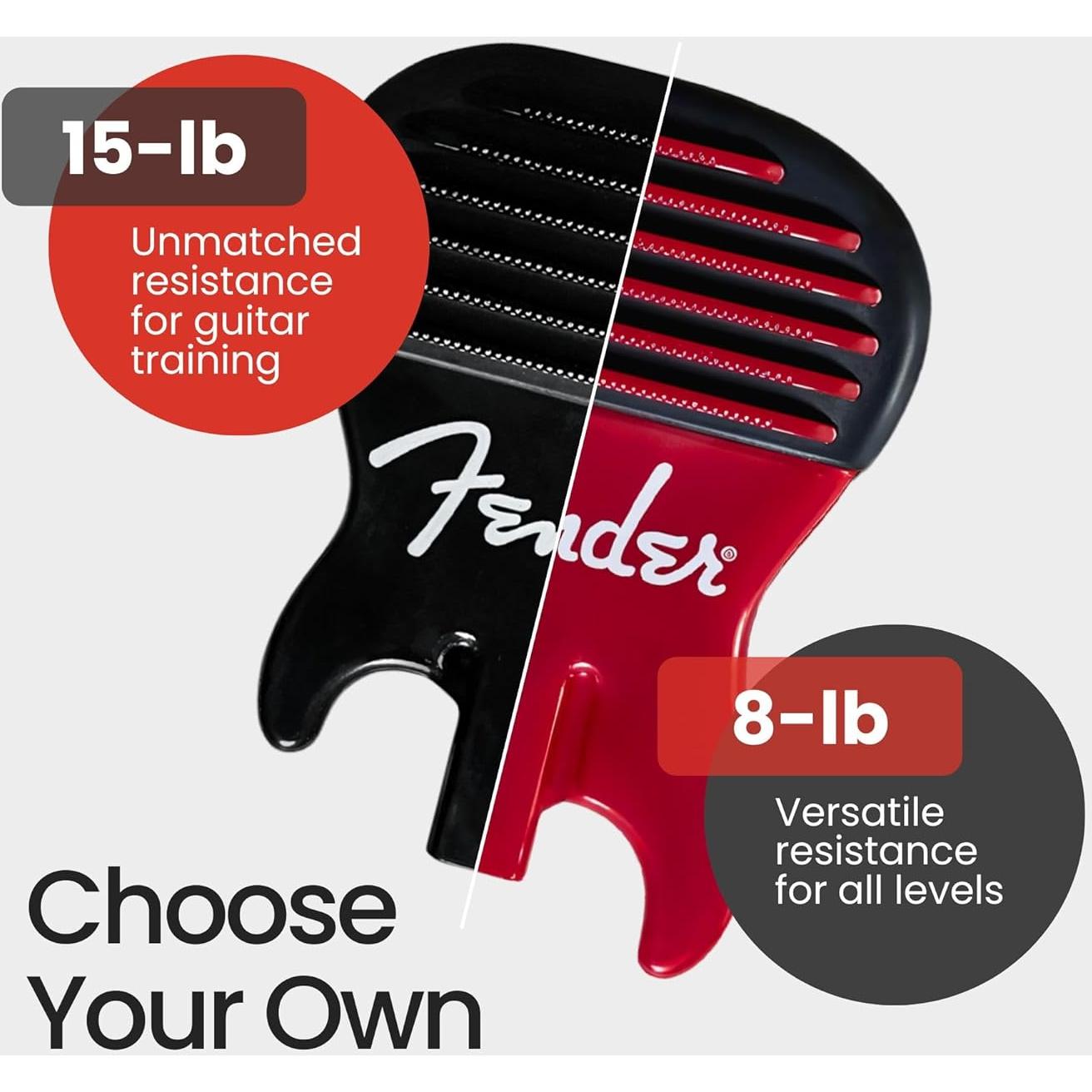 Ejercitador de Dedos Fender Constructor de Callos Rojo 3.6 kg
