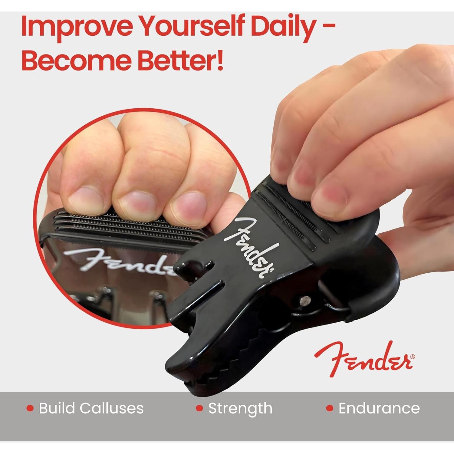 Ejercitador de Dedos Fender Constructor de Callos Rojo 3.6 kg