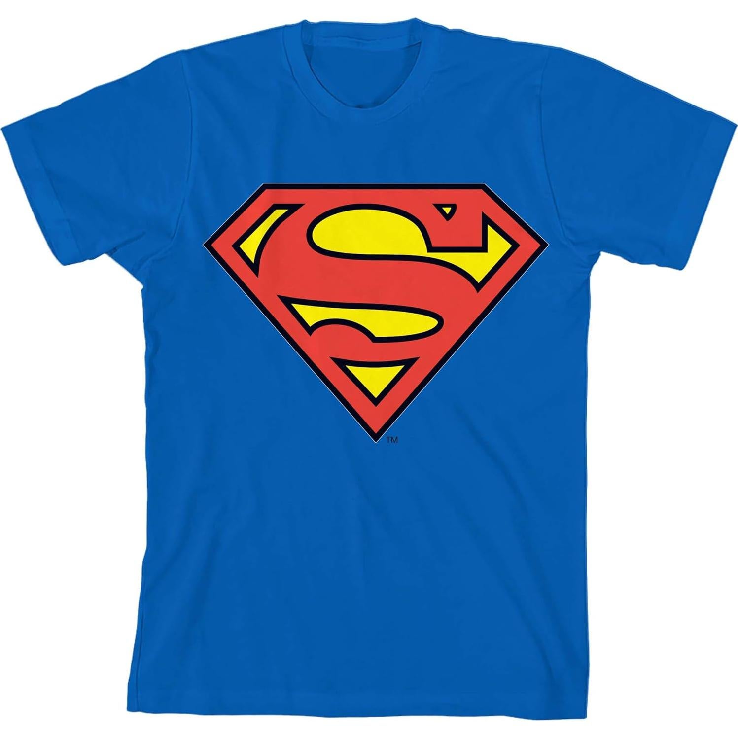 Paquete de 3 Camisetas DC Superhéroes para Niños - Batman, Superman, Flash