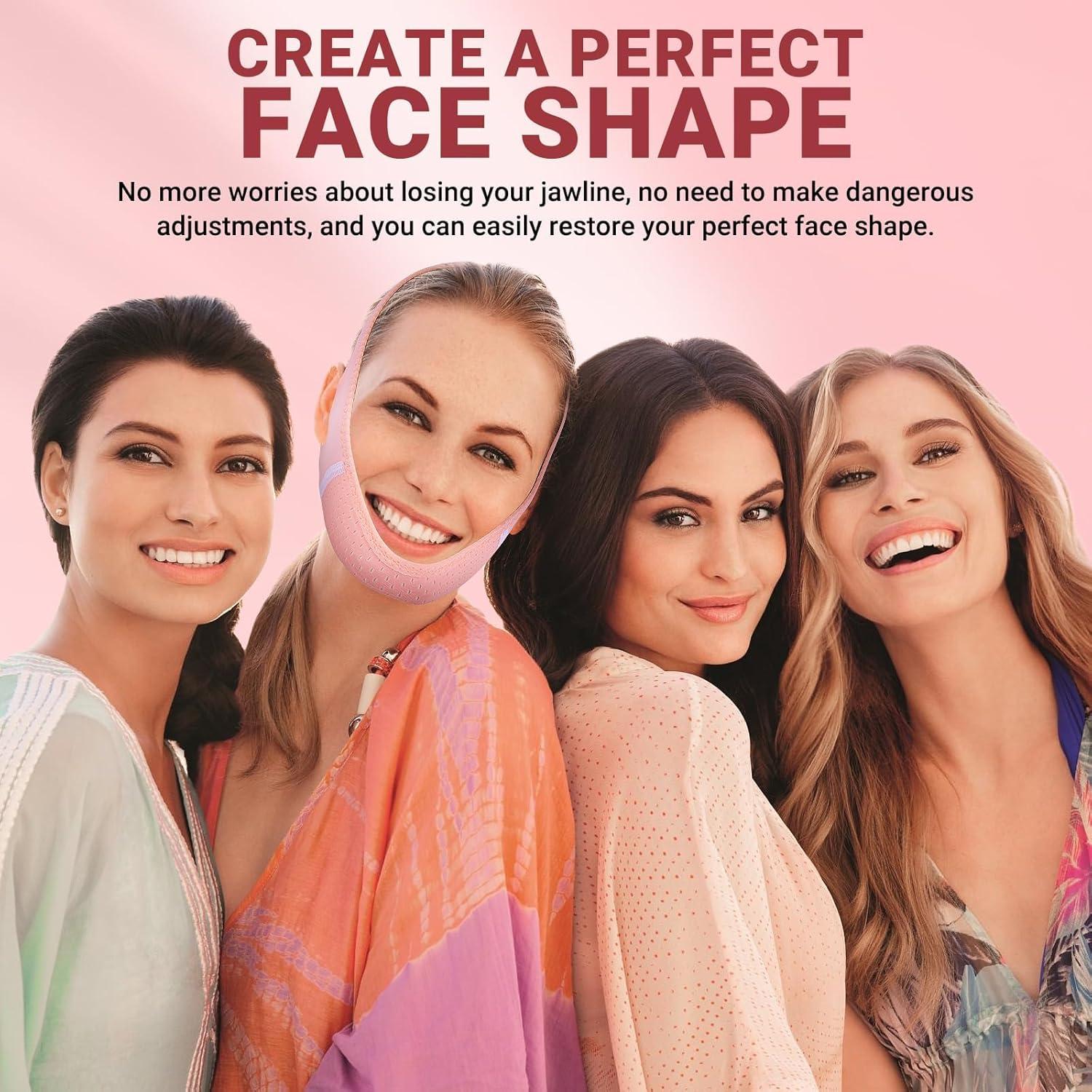 Mascarilla Reutilizable Juskaa para Doble Barbilla Rosa Claro M