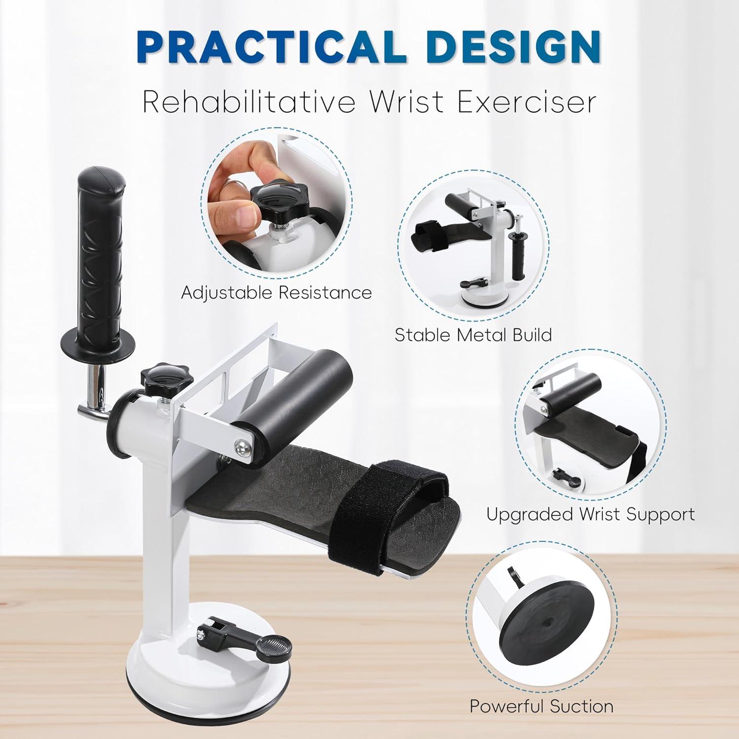 Ejercitador de Muñeca JFMkaer SWXLQ 2.0 con Resistencia Ajustable