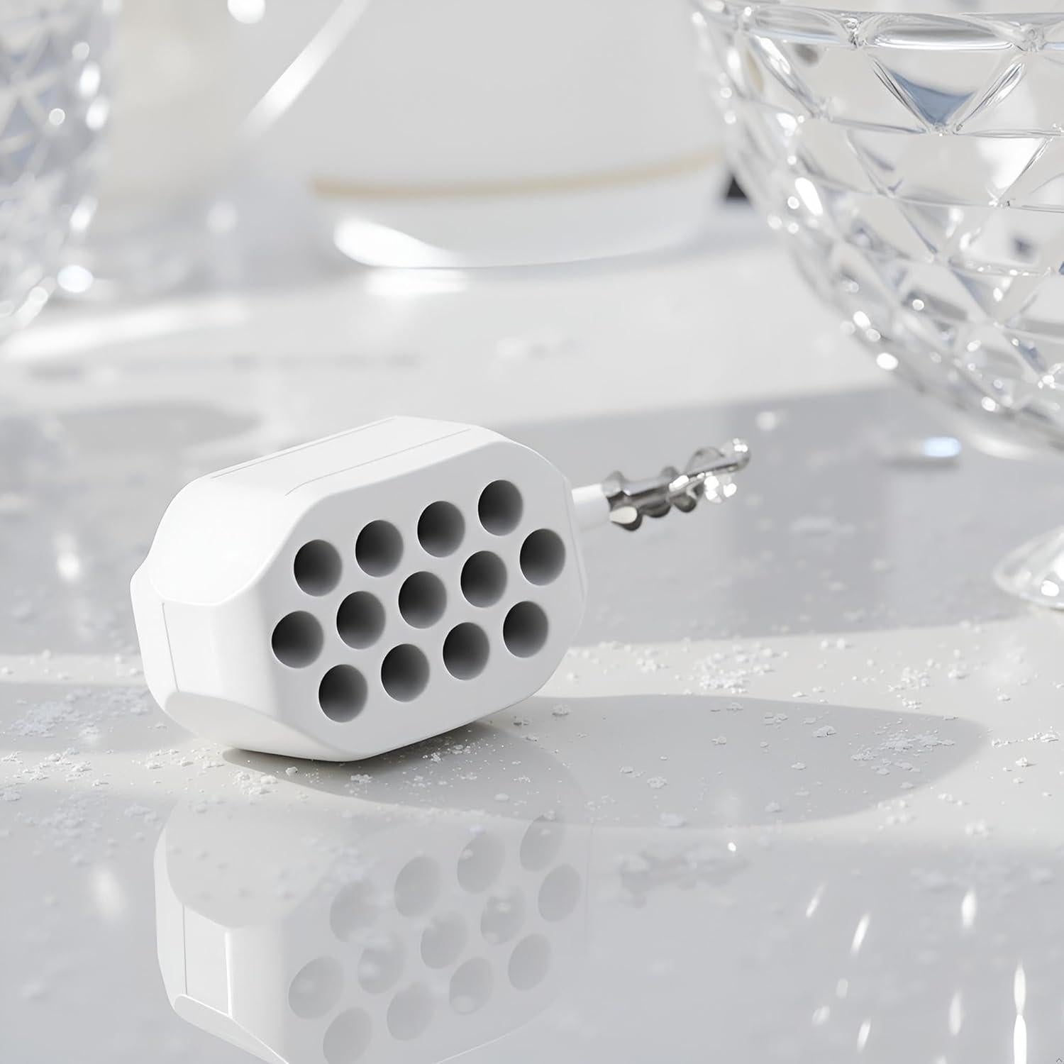 Bola de Ejercitador de Mandíbula GANPUB Blanca Silicona