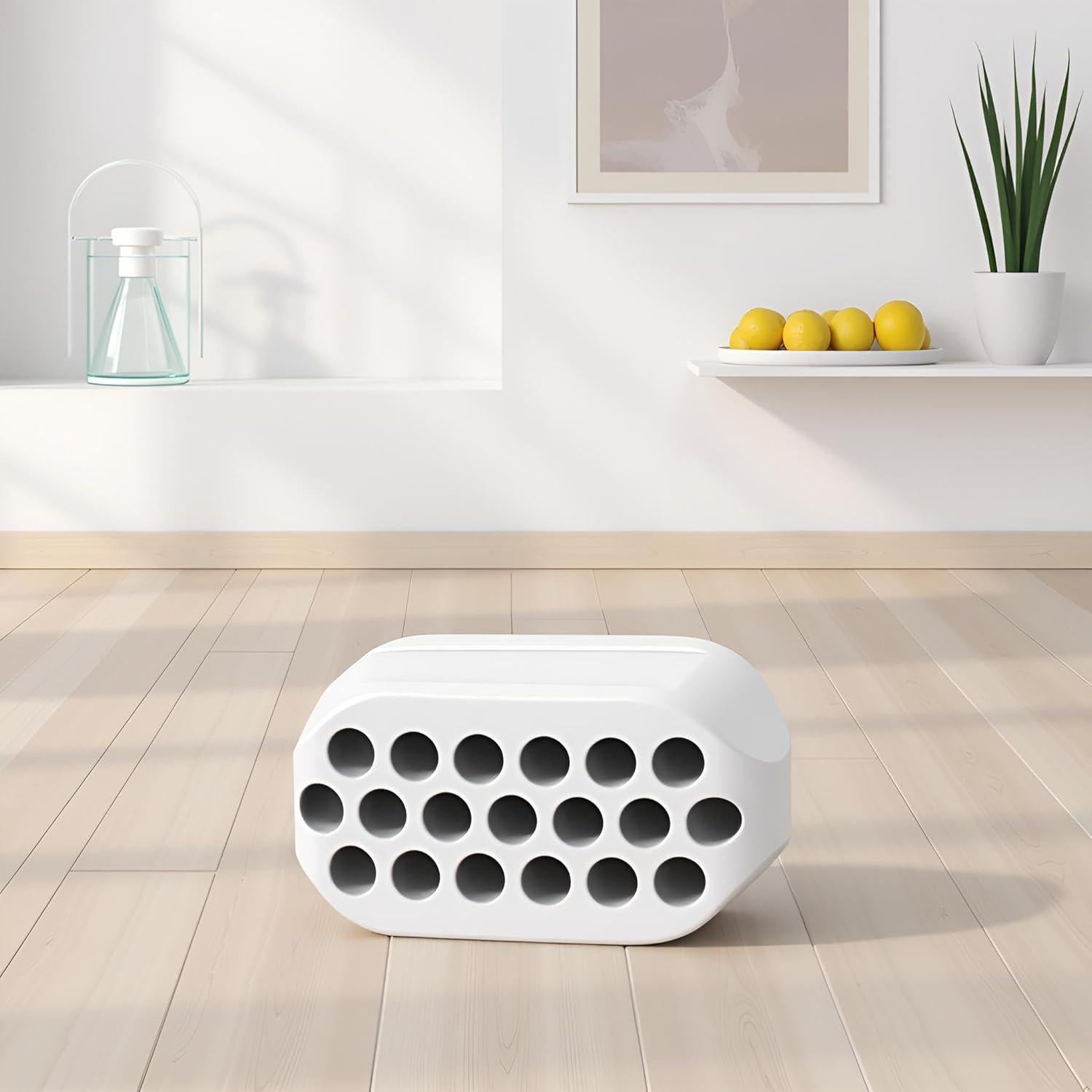 Bola de Ejercitador de Mandíbula GANPUB Blanca Silicona