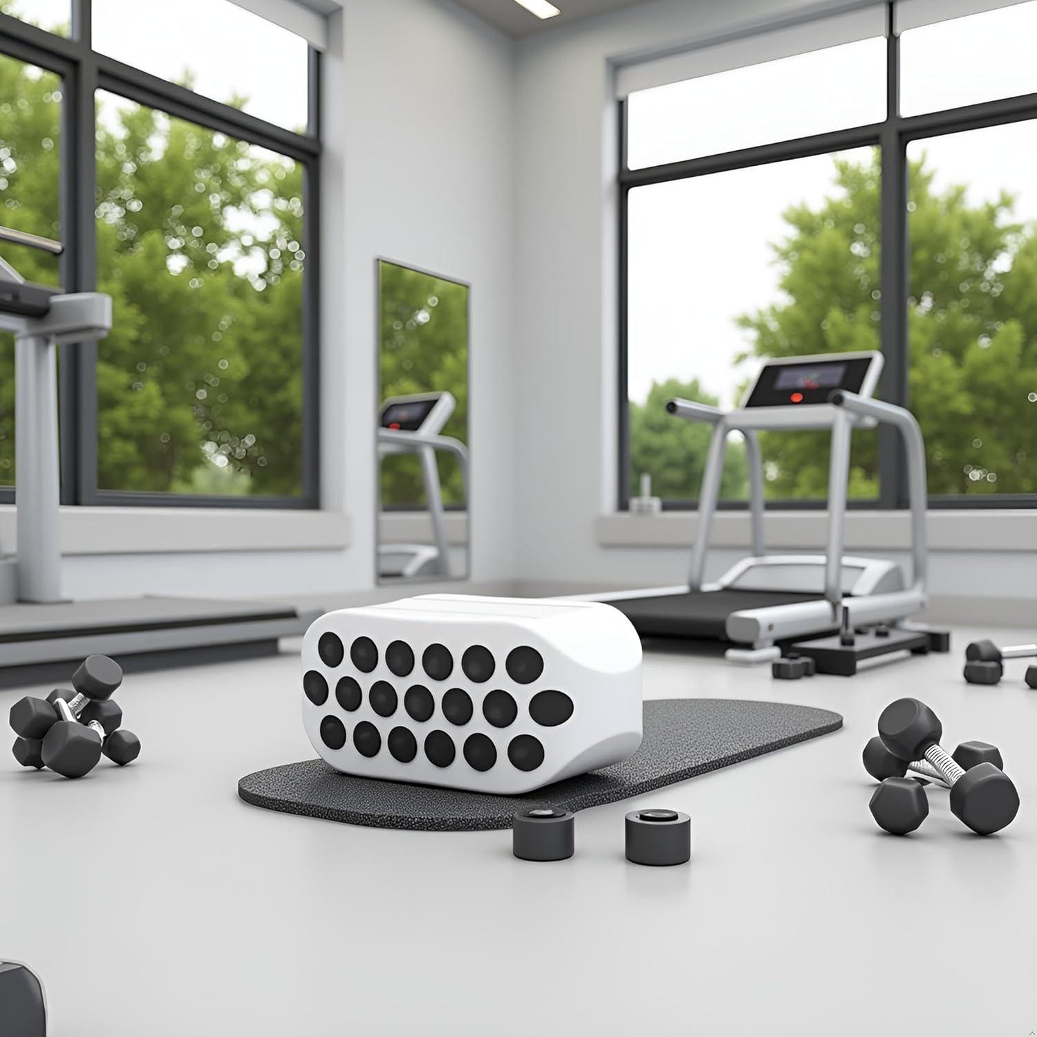 Bola de Ejercitador de Mandíbula GANPUB Blanca Silicona