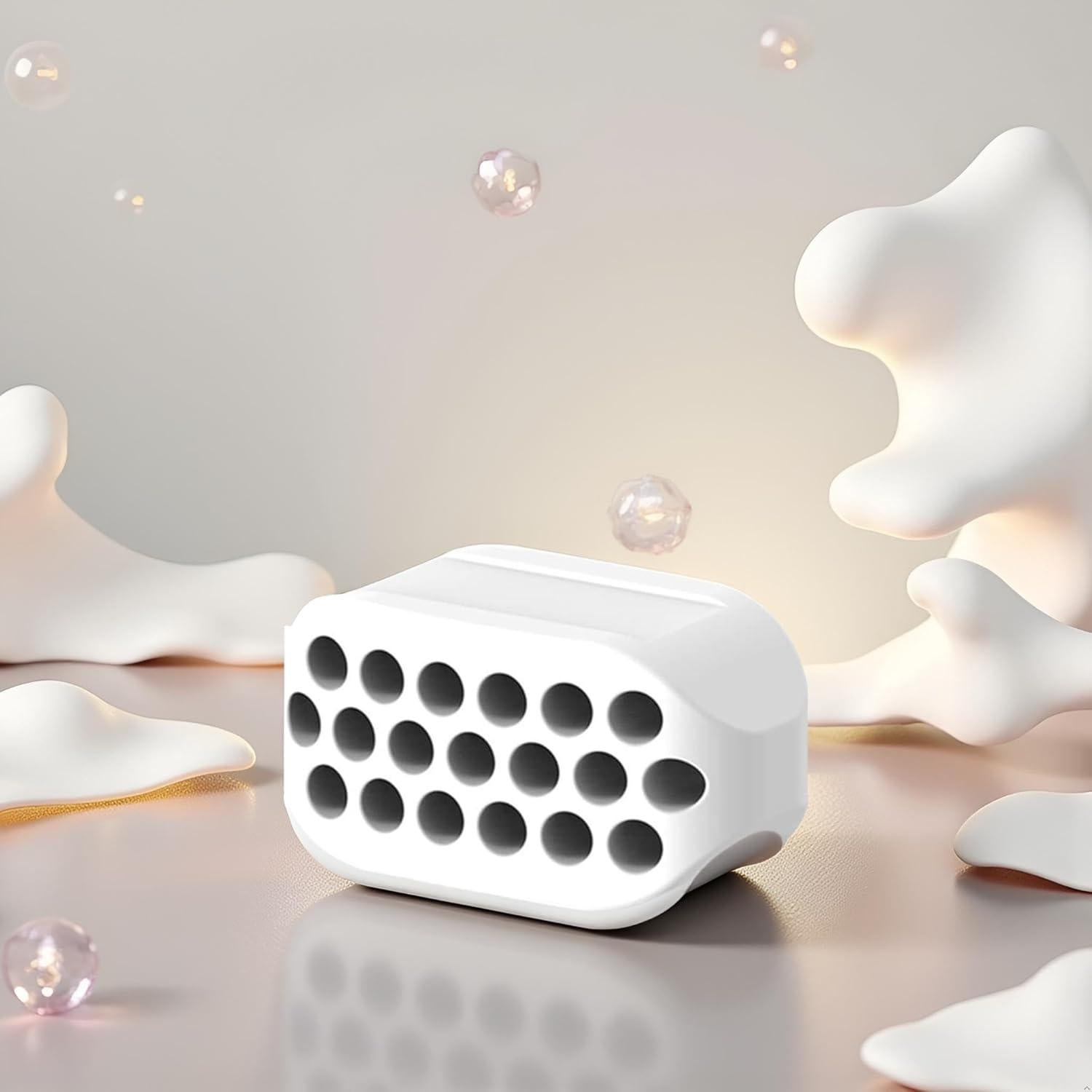 Bola de Ejercitador de Mandíbula GANPUB Blanca Silicona