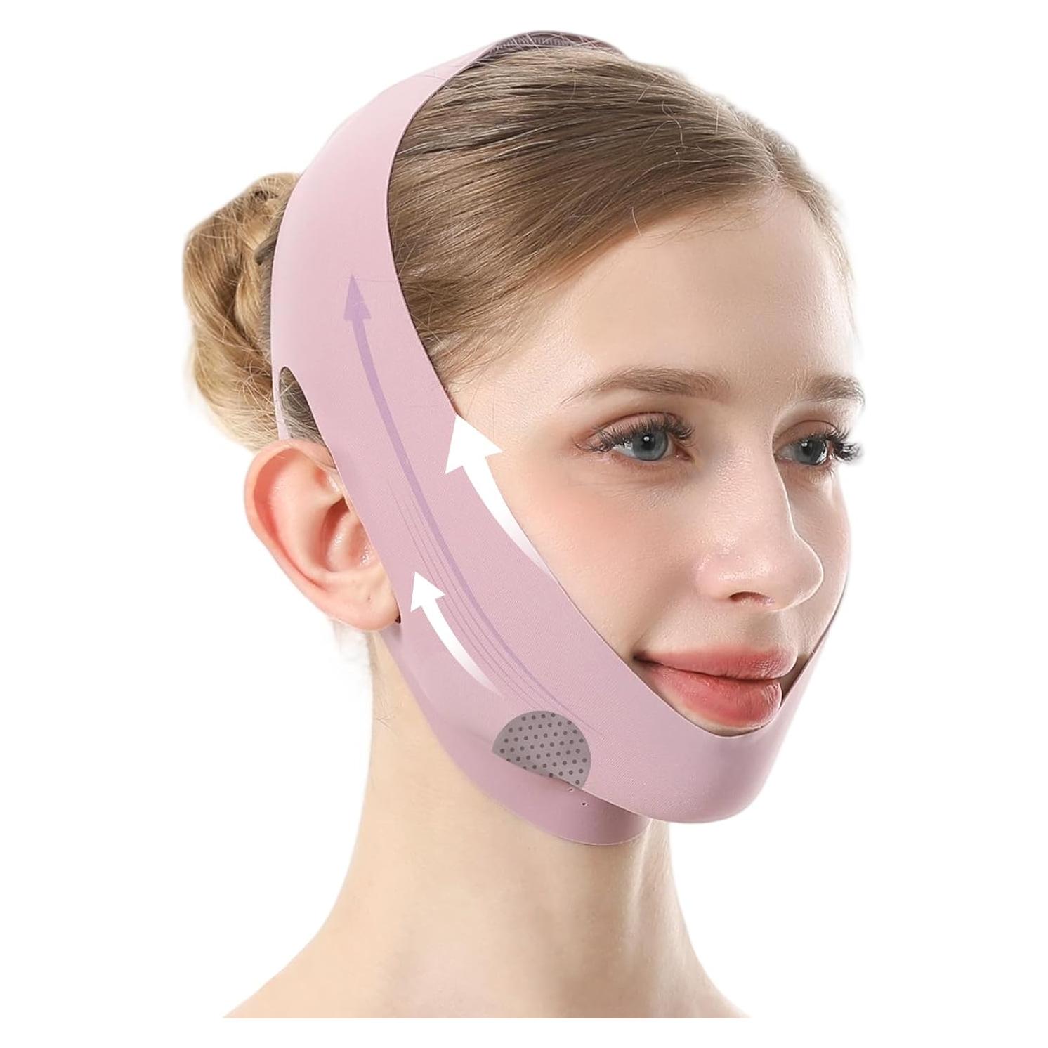 Mascarilla V Line Patobes para Doble Papada - Mediana