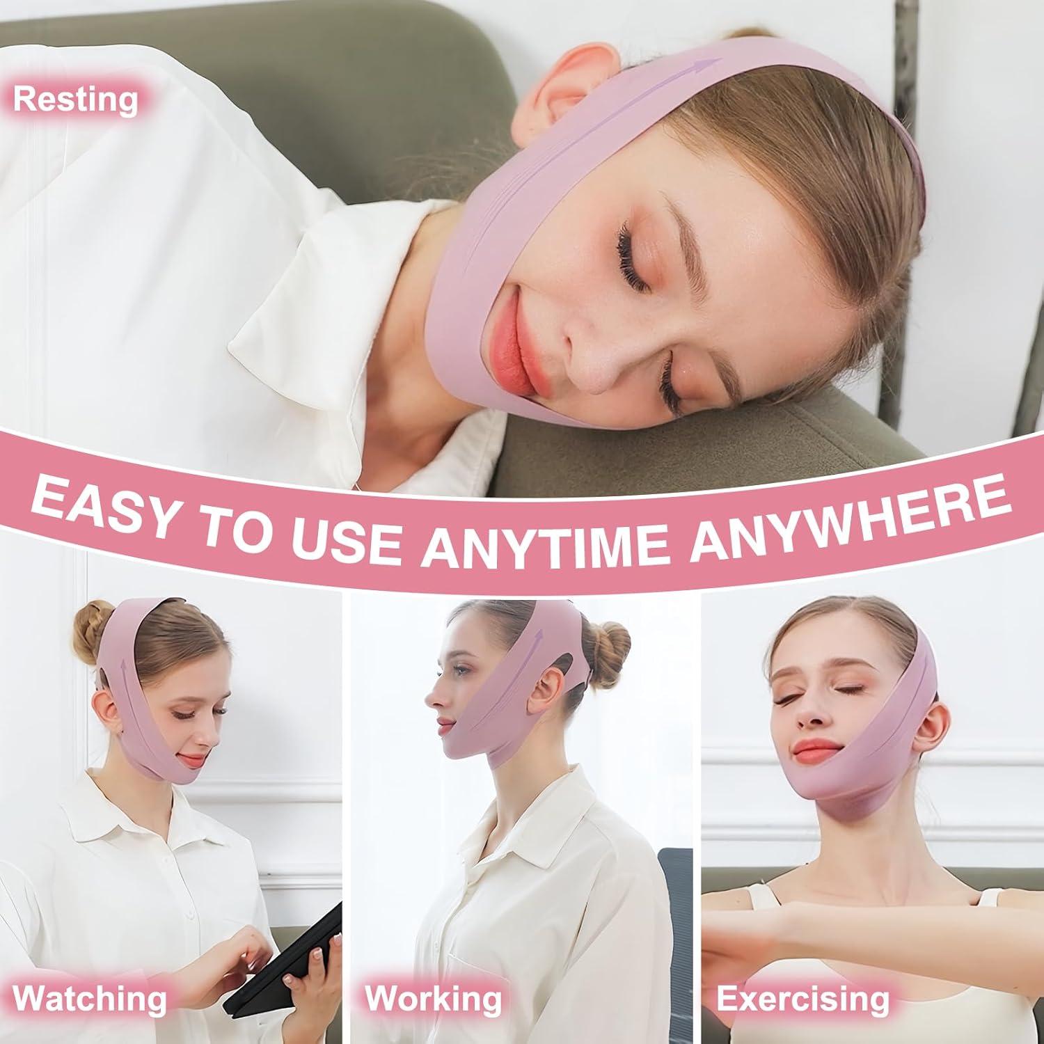 Mascarilla V Line Patobes para Doble Papada - Mediana