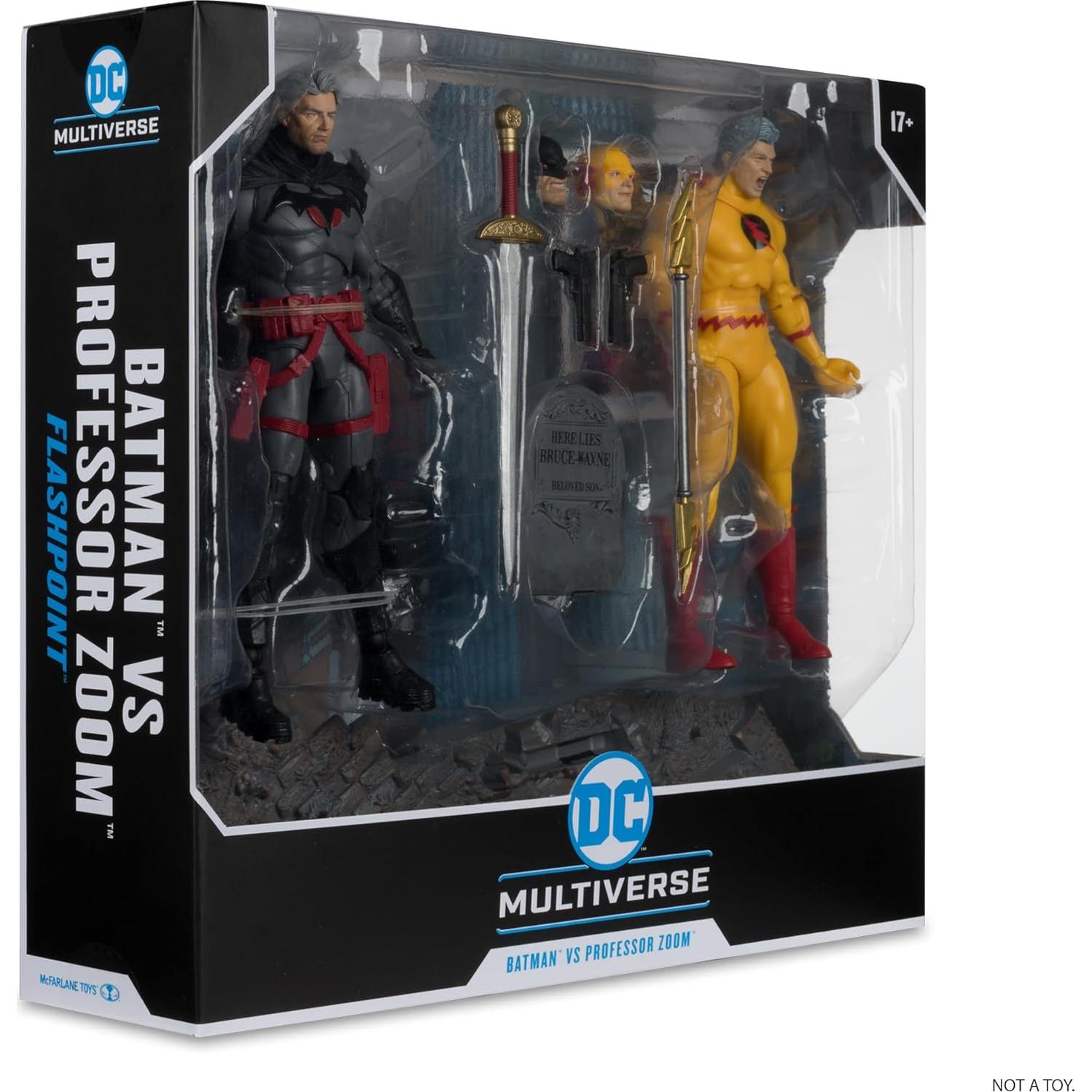 Figura de acción McFarlane DC Multiverse Batman vs Zoom 17,78 cm