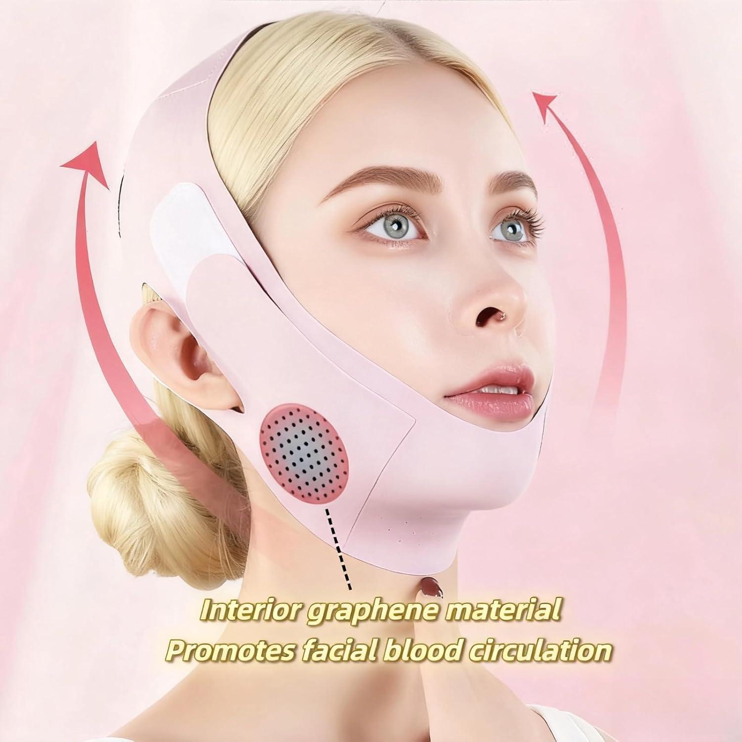 Correa para Barbilla Eavkoar - Modelador Facial en V Tamaño M