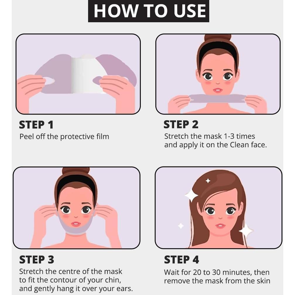 Máscara de Mandíbula Myolift - Microcorriente Reutilizable