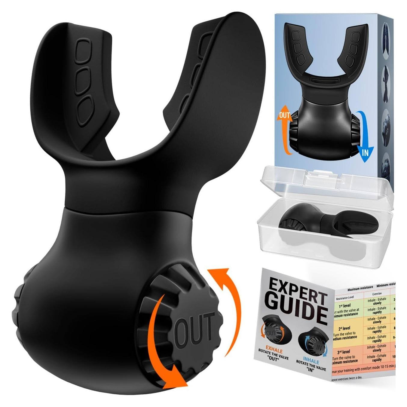 Entrenador de Pulmón Selencio HG-491 | Ejercitador Respiración Doble Resistencia