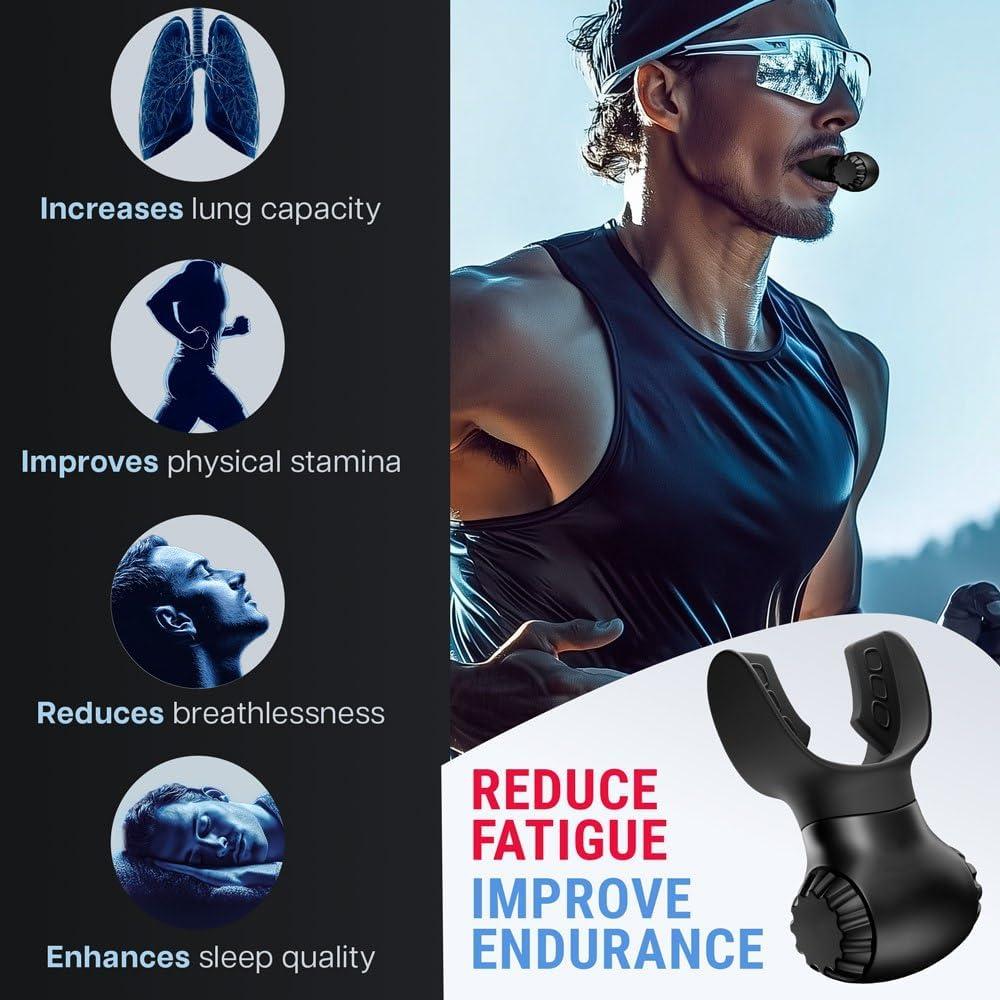 Entrenador de Pulmón Selencio HG-491 | Ejercitador Respiración Doble Resistencia
