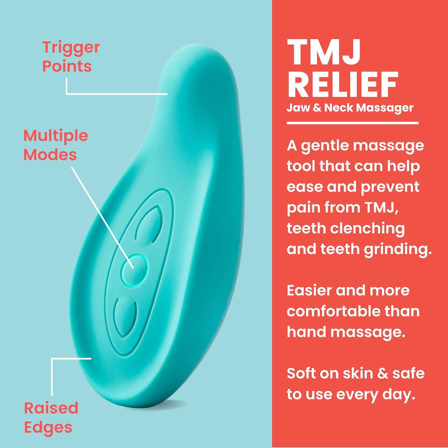 Masajeador Ergonómico LaVie para Alivio de TMJ - Vibración Suave