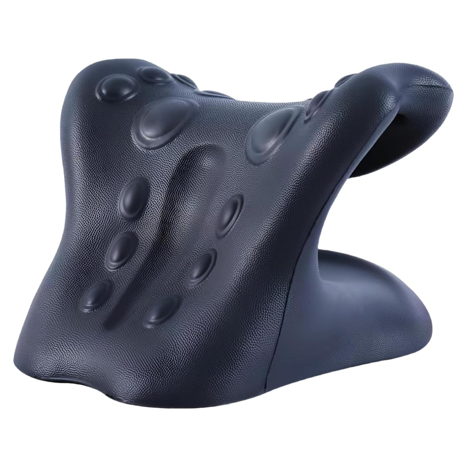 Dispositivo de Tracción Cervical Genérico Negro Pro - Alivio Dolor Cuello