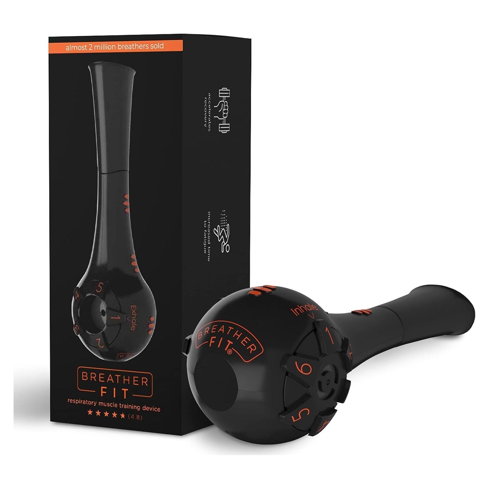 Entrenador de Pulmón Breather Fit - Ejercitador Respiratorio