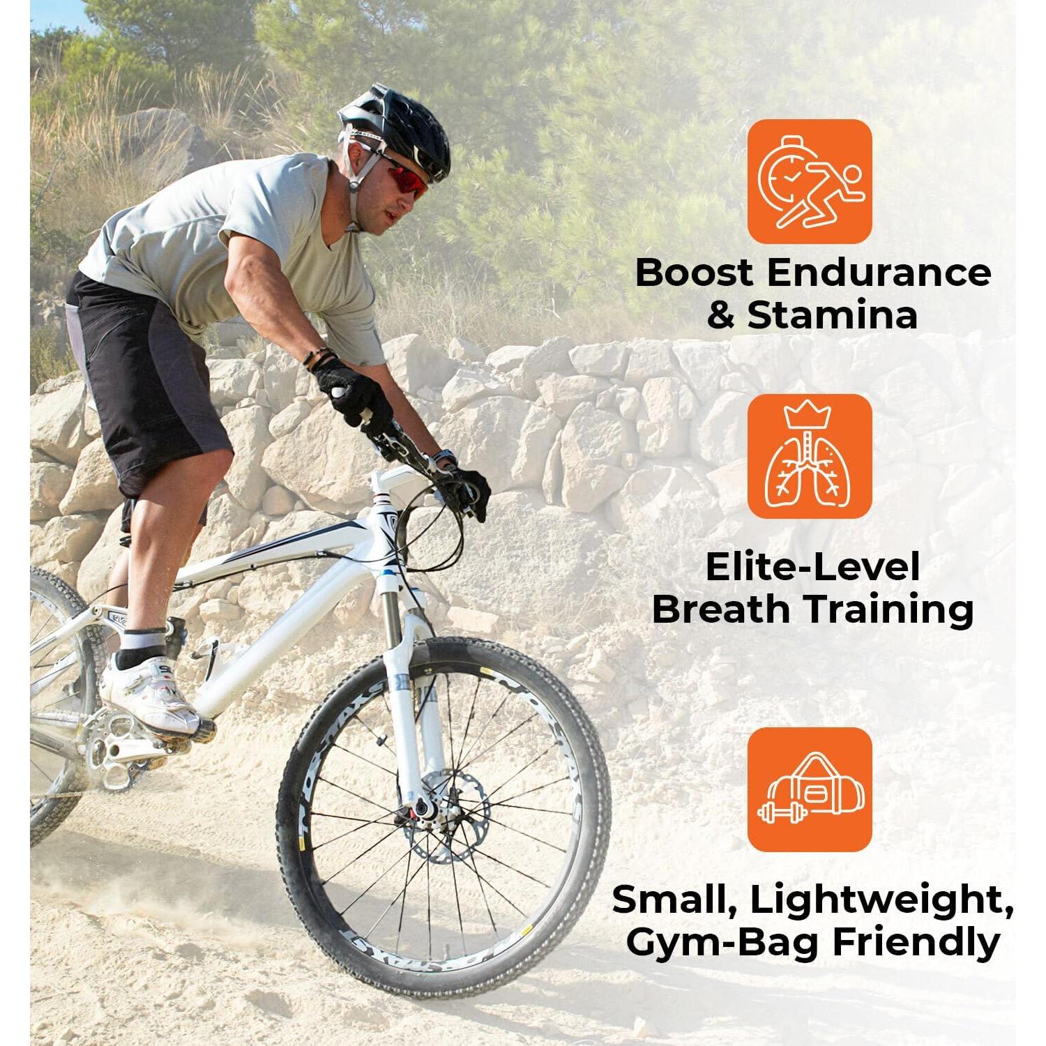 Entrenador de Pulmón Breather Fit - Ejercitador Respiratorio