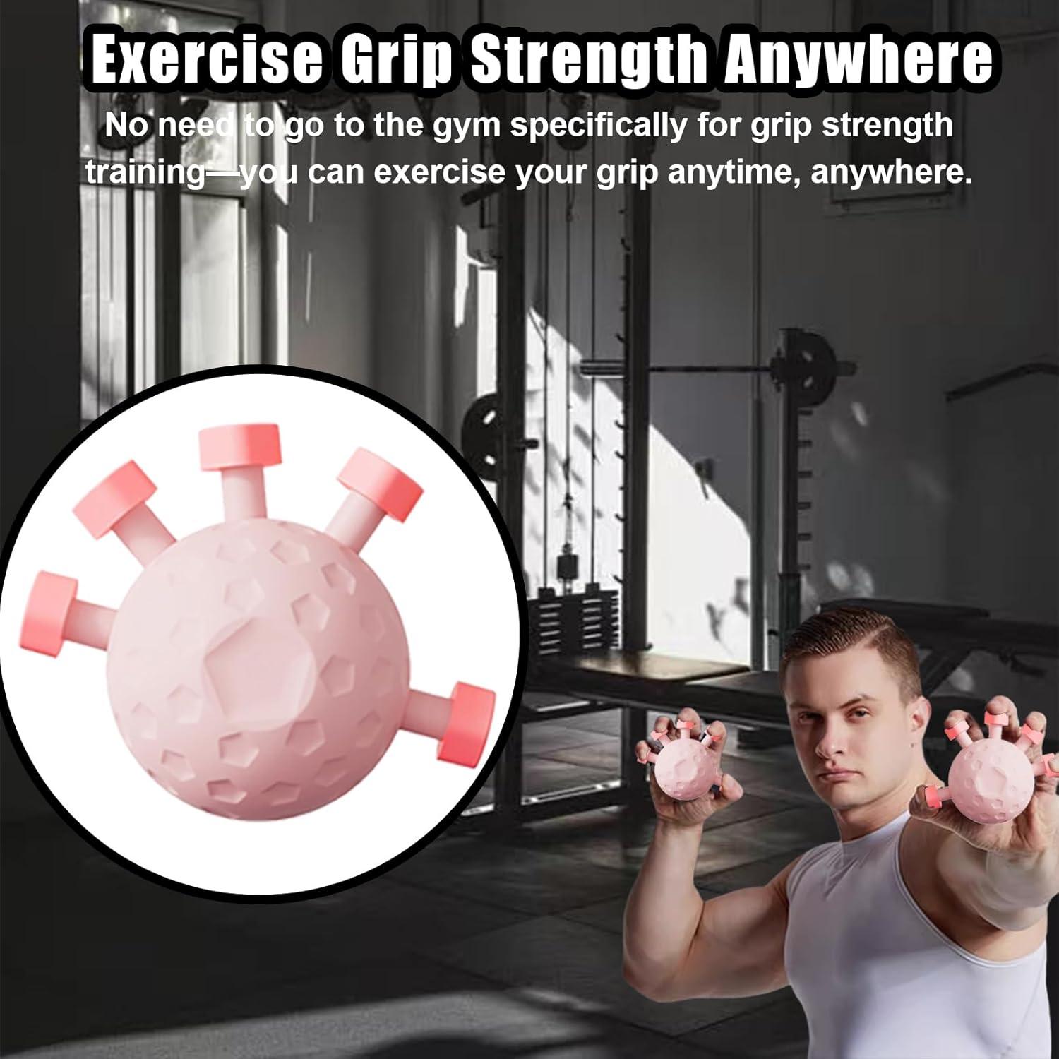 Fortalecedor de Agarre de Dedos Eastrpupira Rosa 0.14 kg