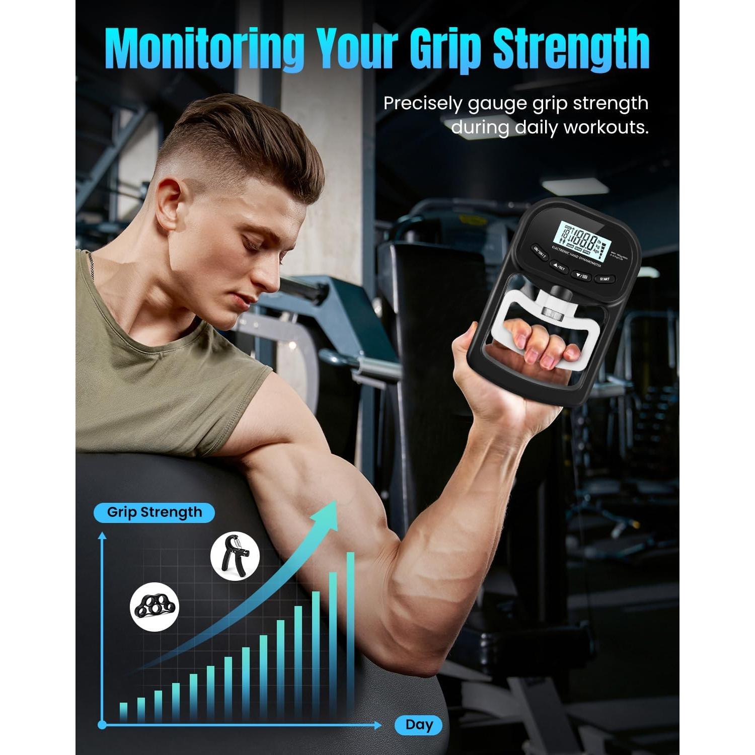 Entrenador de Fuerza de Agarre IMENSEAS 7 Pack Ajustable