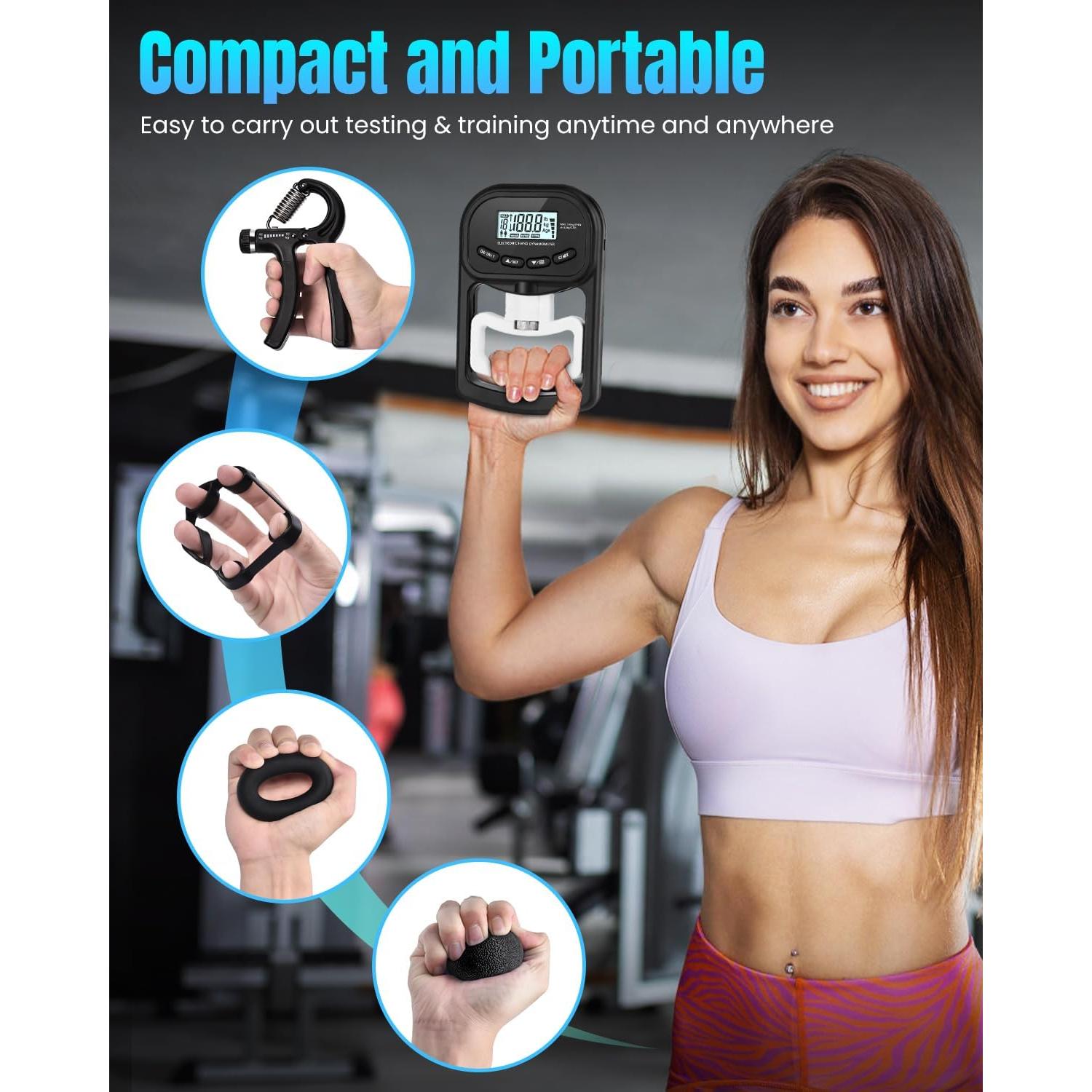 Entrenador de Fuerza de Agarre IMENSEAS 7 Pack Ajustable